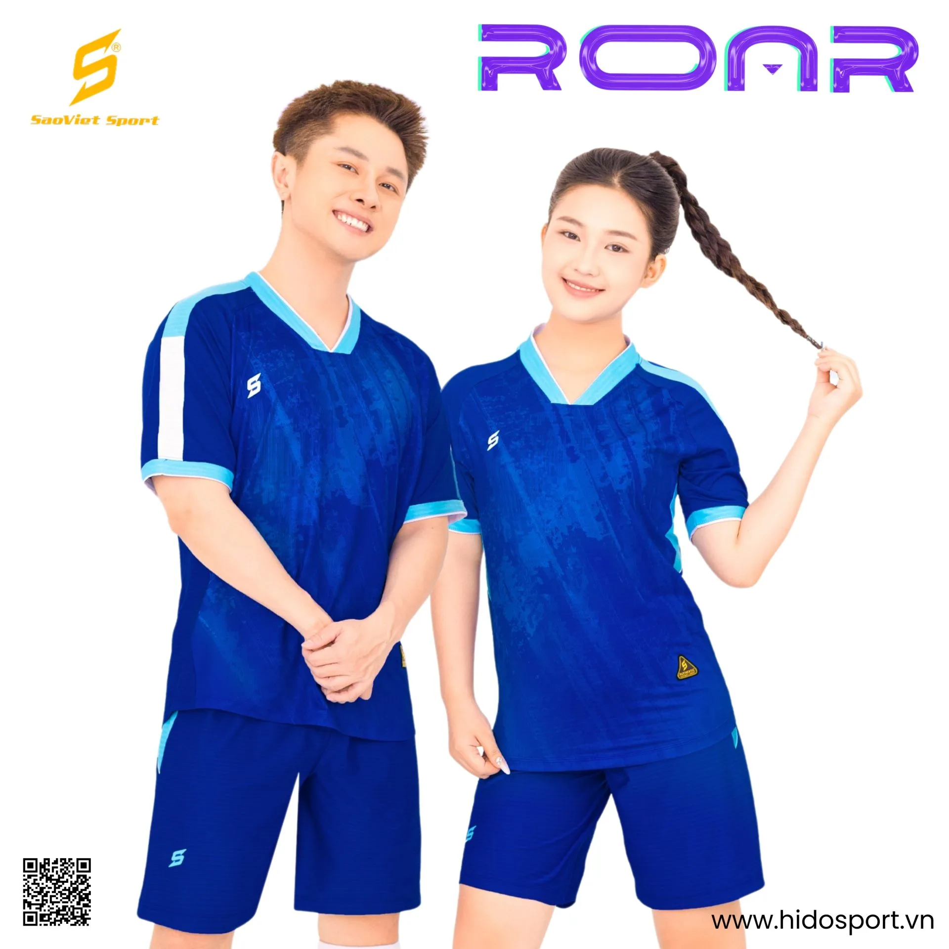 Quần Áo Bóng Đá Thiết Kế Chính Hãng Sao Việt Roar - HIDO SPORT