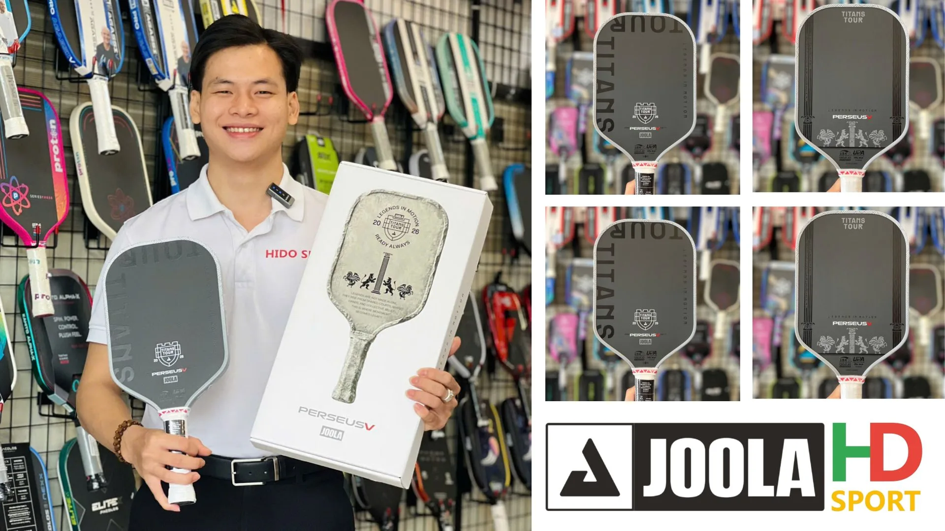 Vot Pickleball Joola Chinh Hang Hido Sport Hinh 4