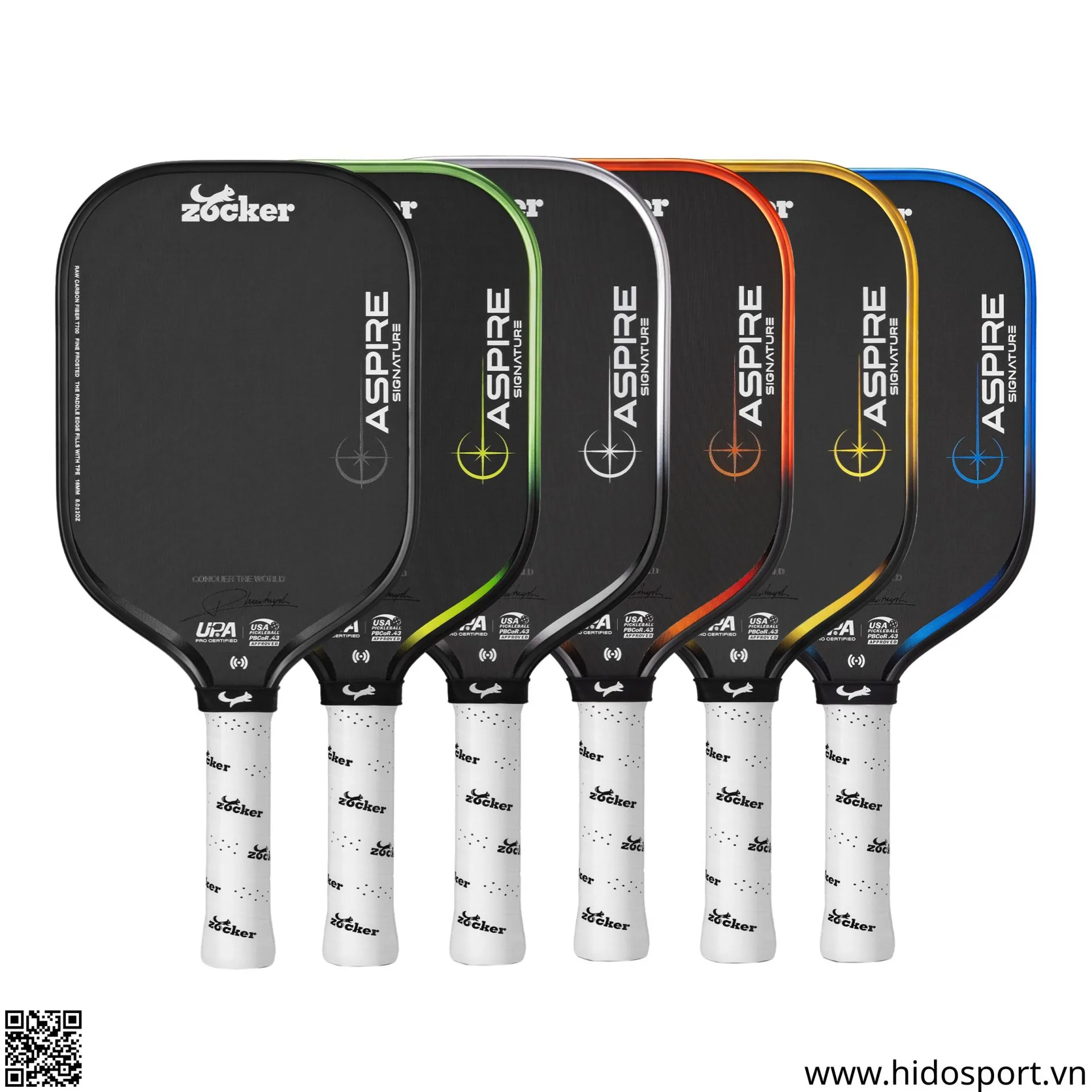 Vợt Zocker Aspire Signature chính hãng 6 màu