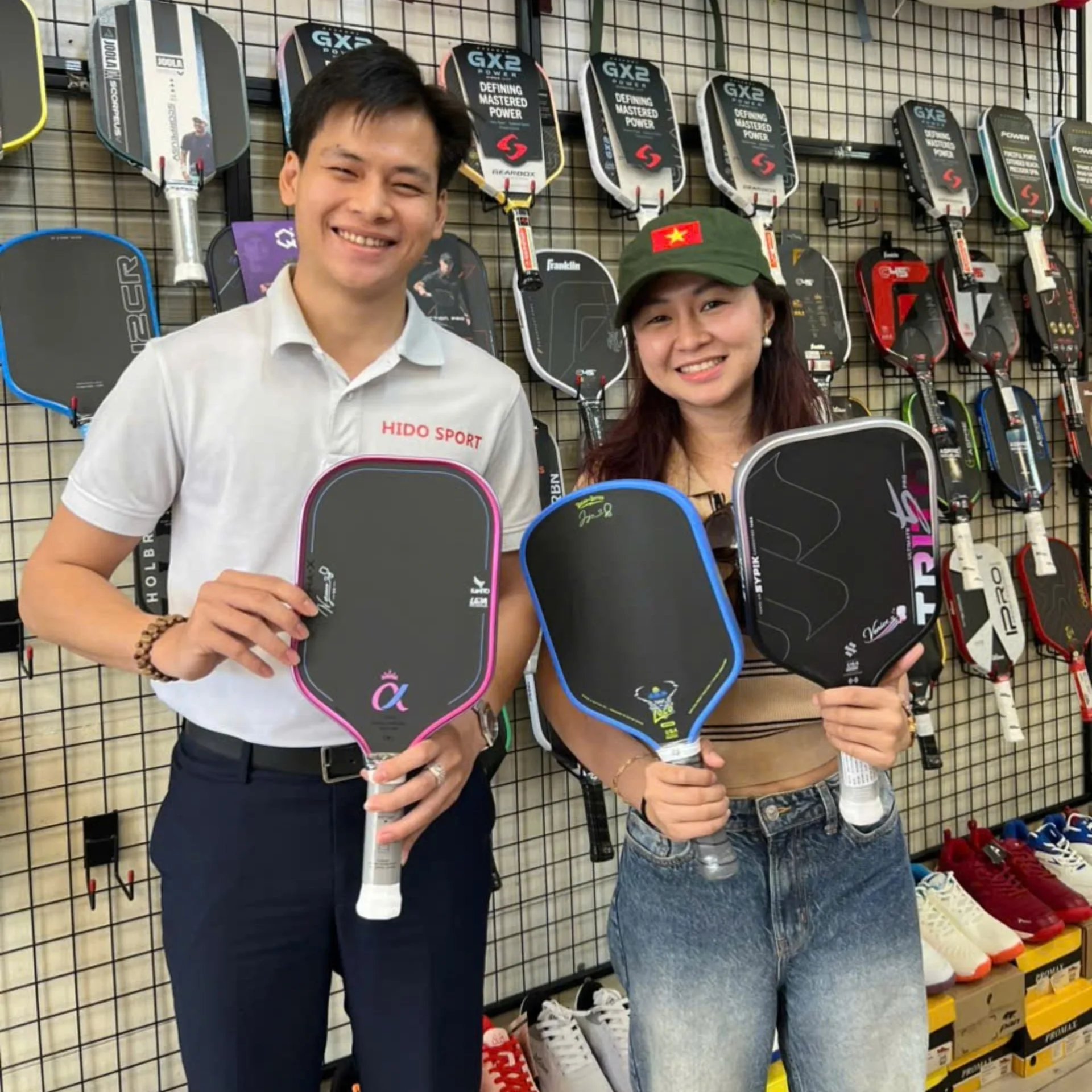 Khách Hàng Mua Vợt Pickleball Chính Hãng Tại Hido Sport Tp.hcm