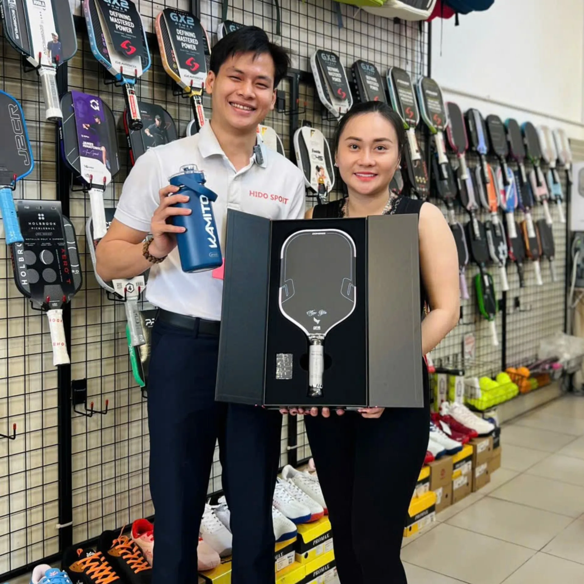 Khách Hàng Trải Nghiệm Pickleball Shop Hido Sport Tp.hcm
