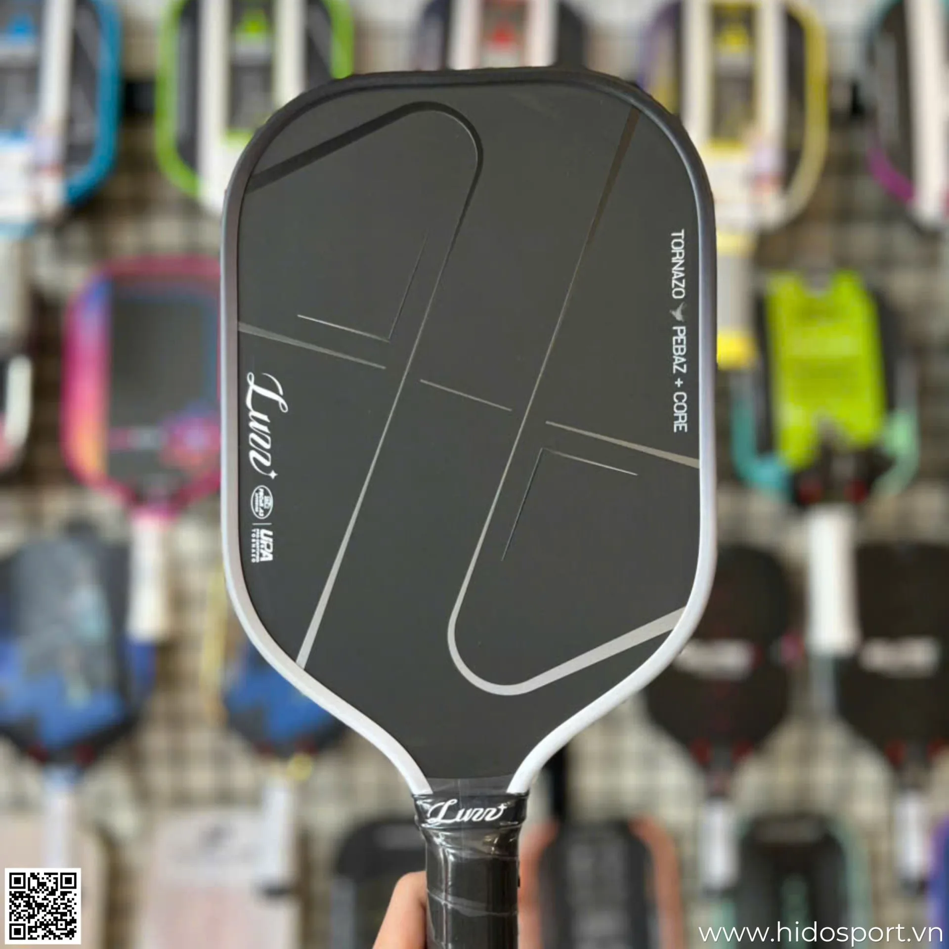 (TITLE)% Vợt Pickleball Luzz Pro 4 Tornazo Mau Den 02