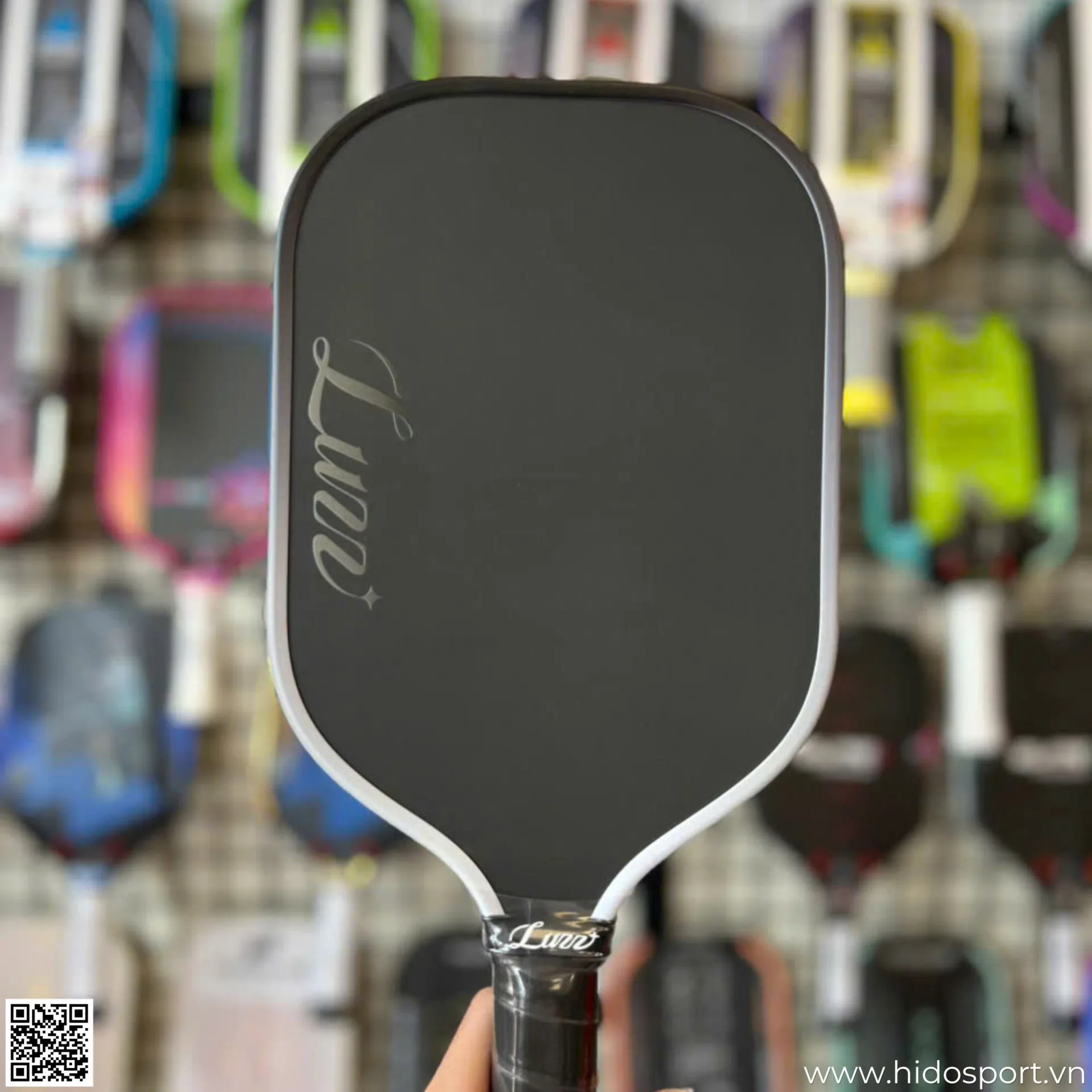 (TITLE)% Vợt Pickleball Luzz Pro 4 Tornazo Mau Den 03