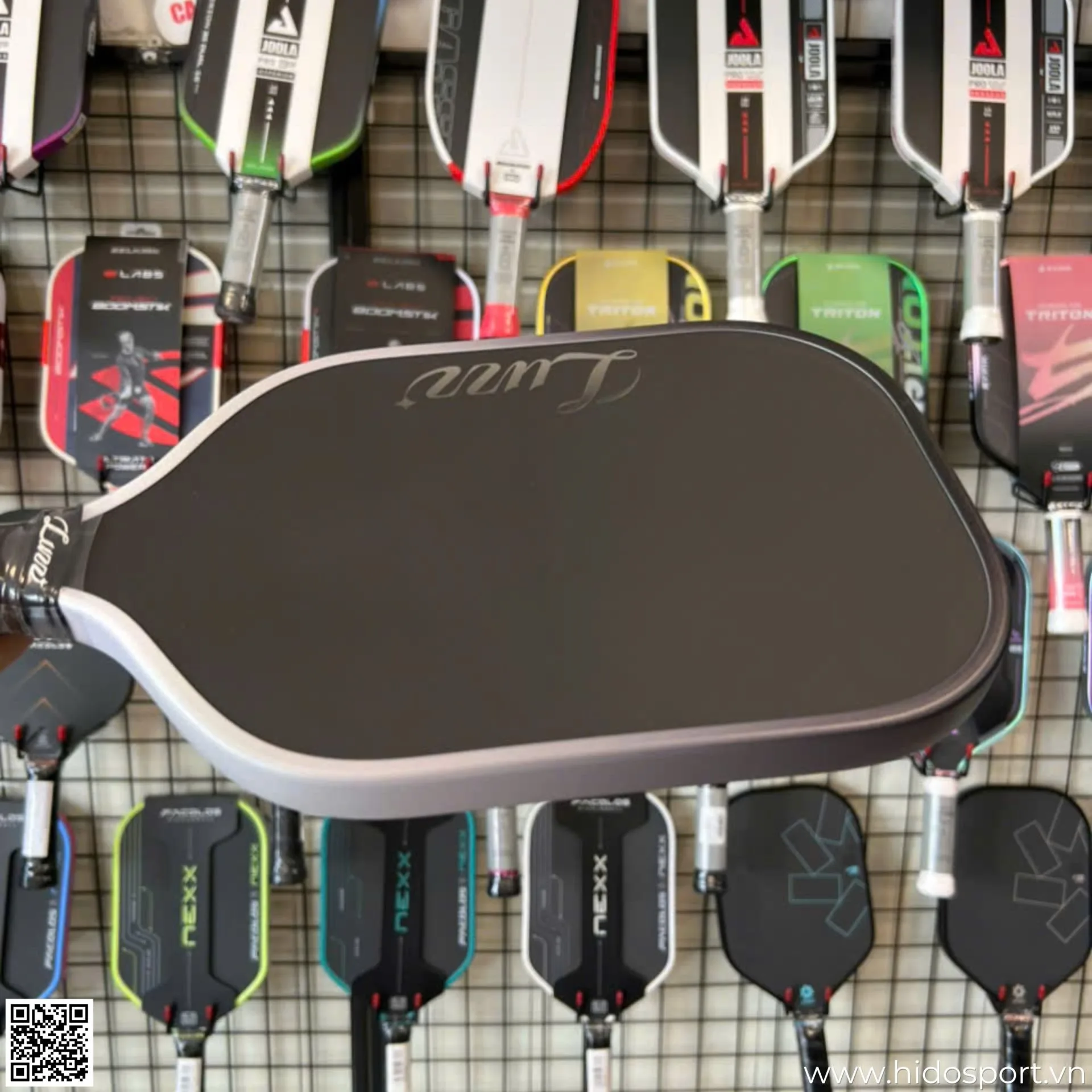 (TITLE)% Vợt Pickleball Luzz Pro 4 Tornazo Mau Den 05