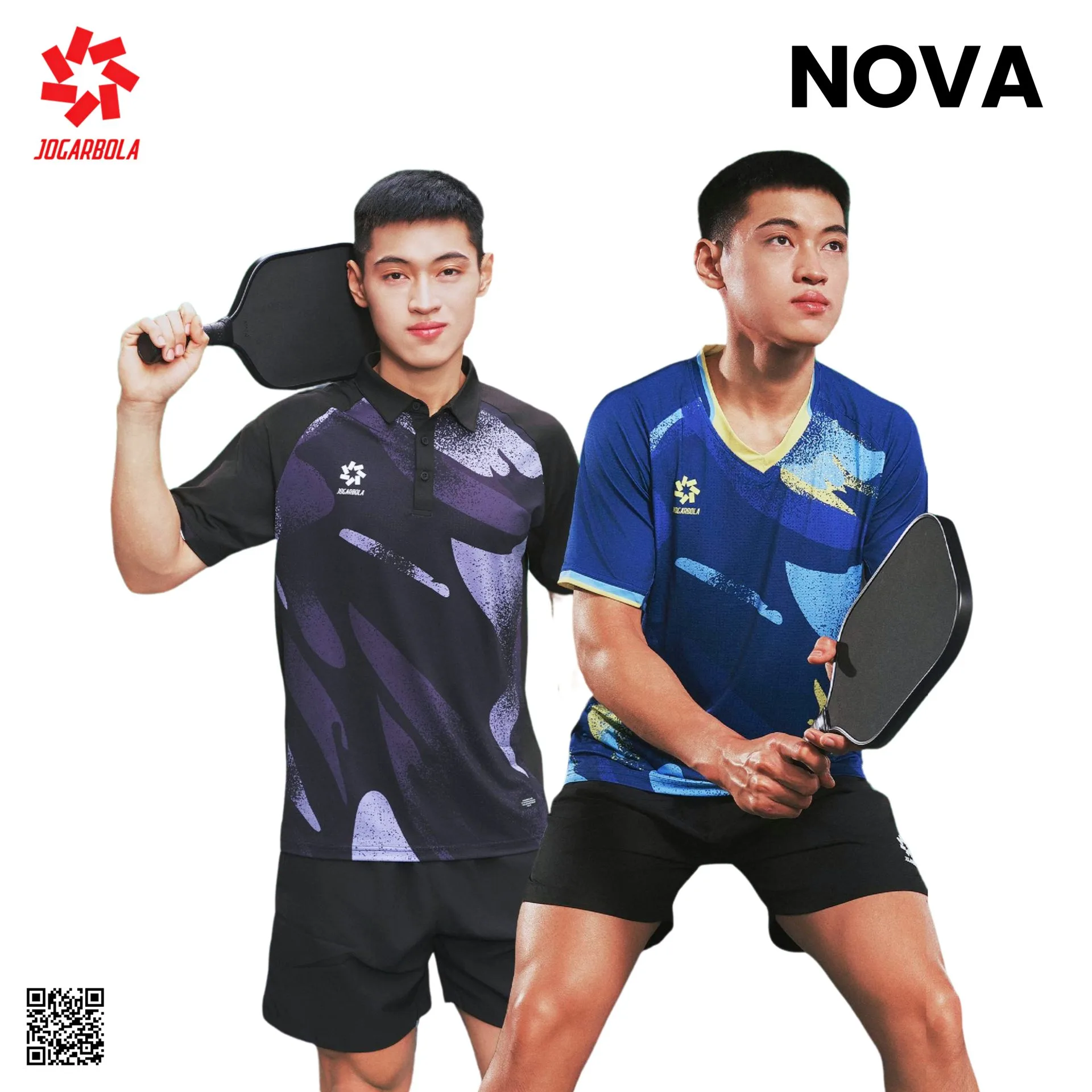 Áo Pickleball Jogarbola Nova Chính Hãng - HIDO SPORT