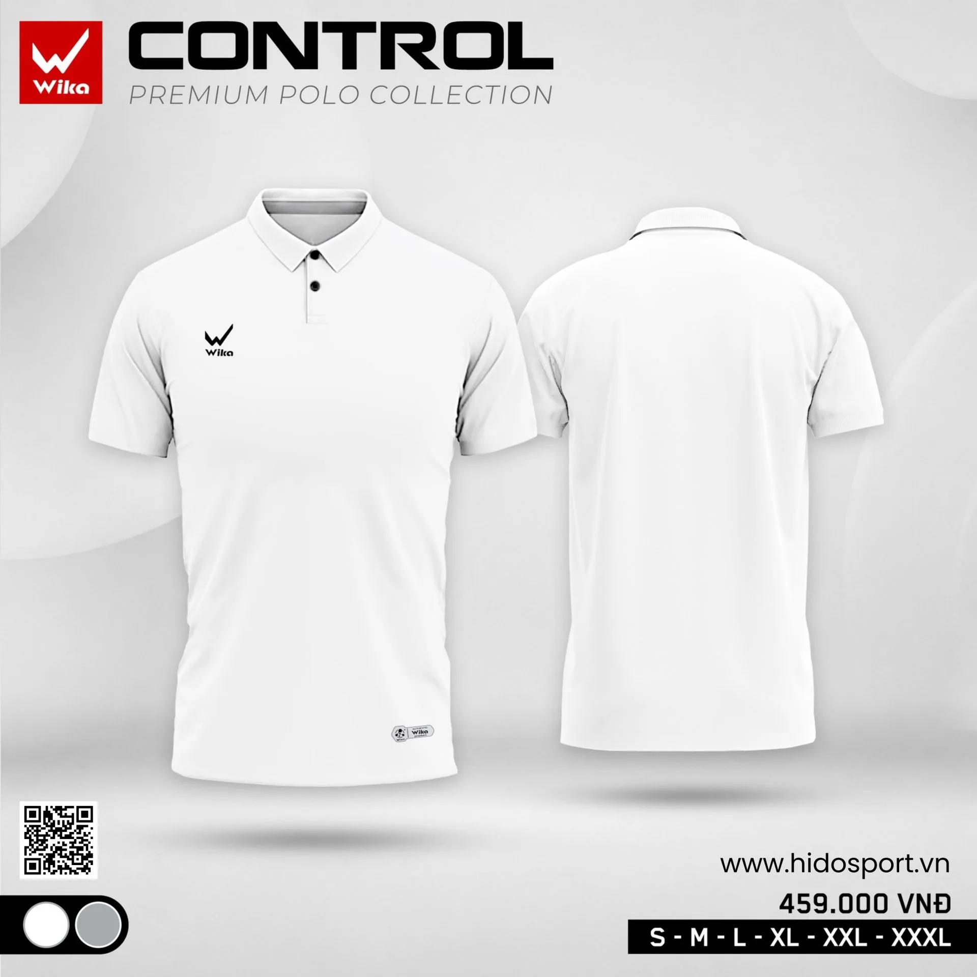 Áo Polo Pickleball Wika Control Chính Hãng - 1