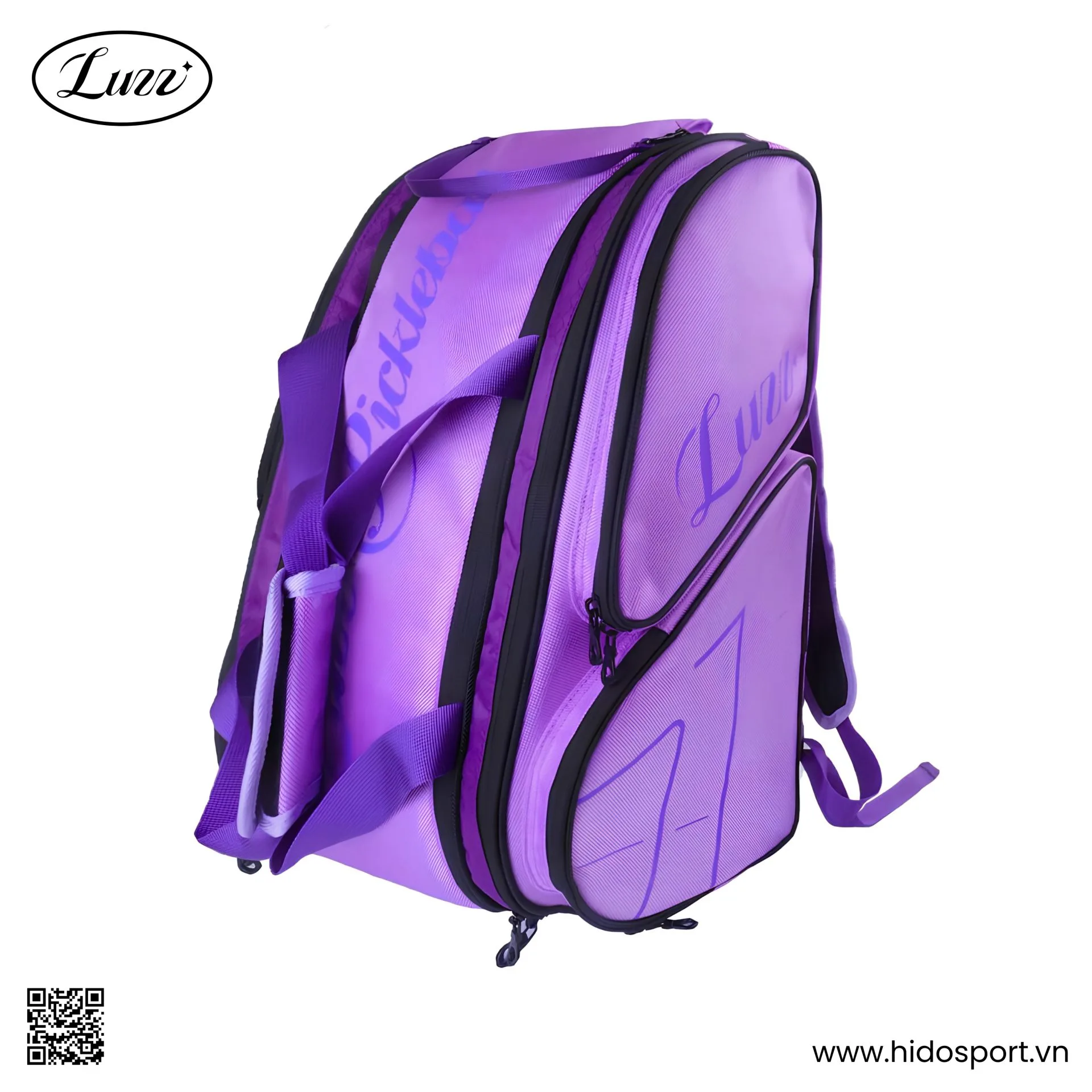 (TITLE)% Balo Pickleball Luzz Outdoor Sports Chính Hãng - Tím
