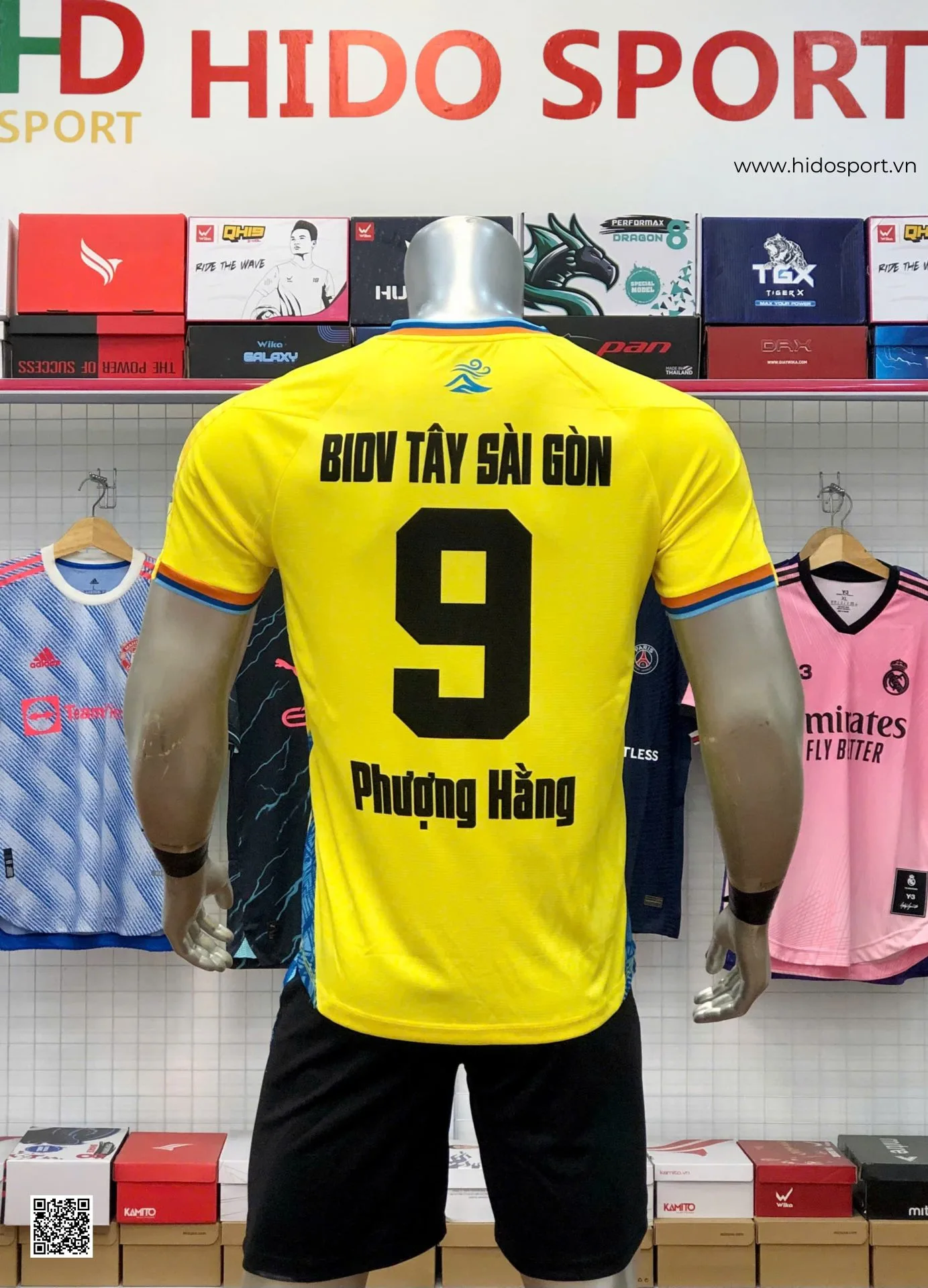 Đồng Phục Thể Thao BIDV Tây Sài Gòn FC 2026 Đặt In Theo Yêu Cầu - 2