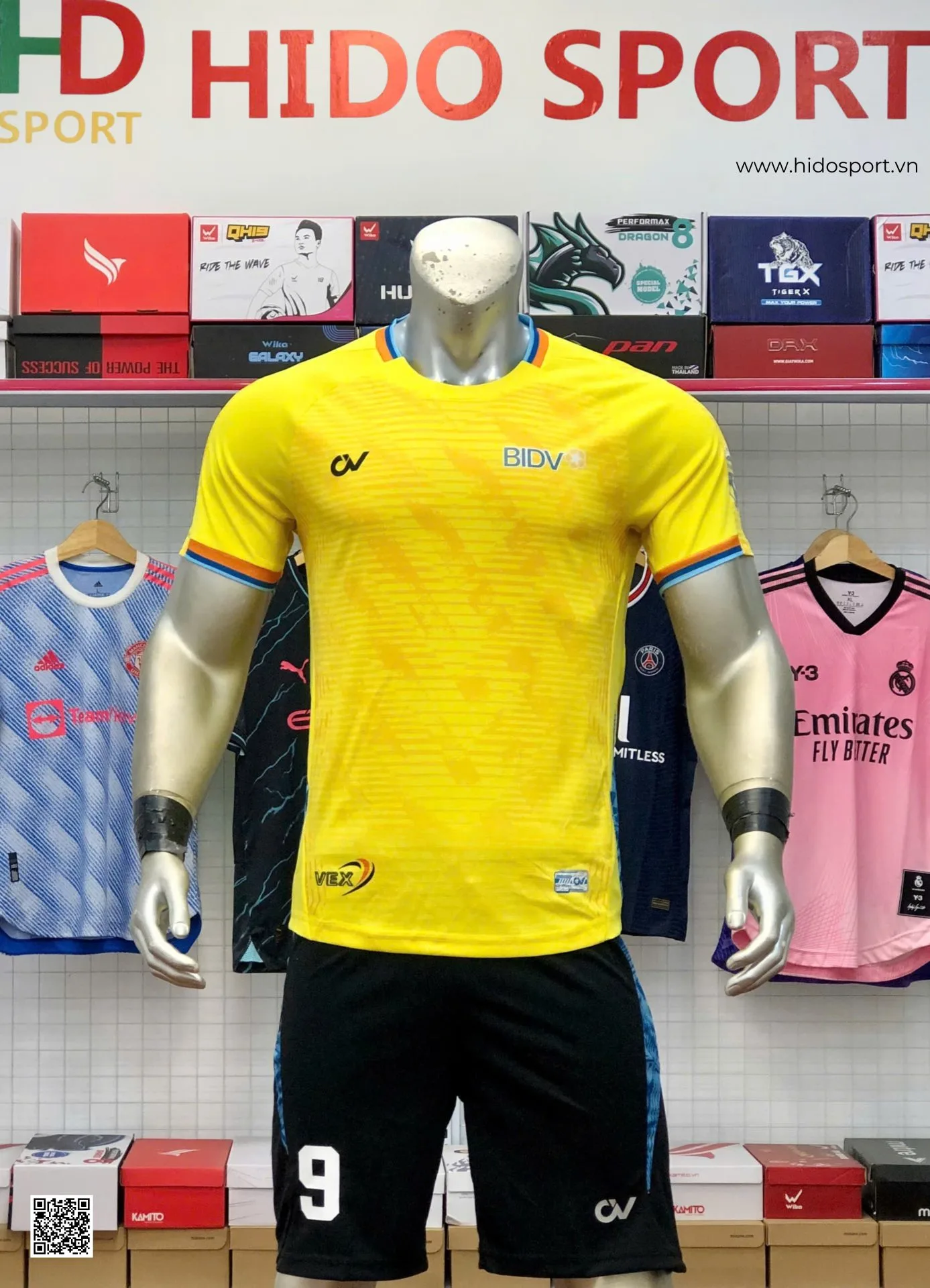 Đồng Phục Thể Thao BIDV Tây Sài Gòn FC 2026 Đặt In Theo Yêu Cầu - HIDO SPORT