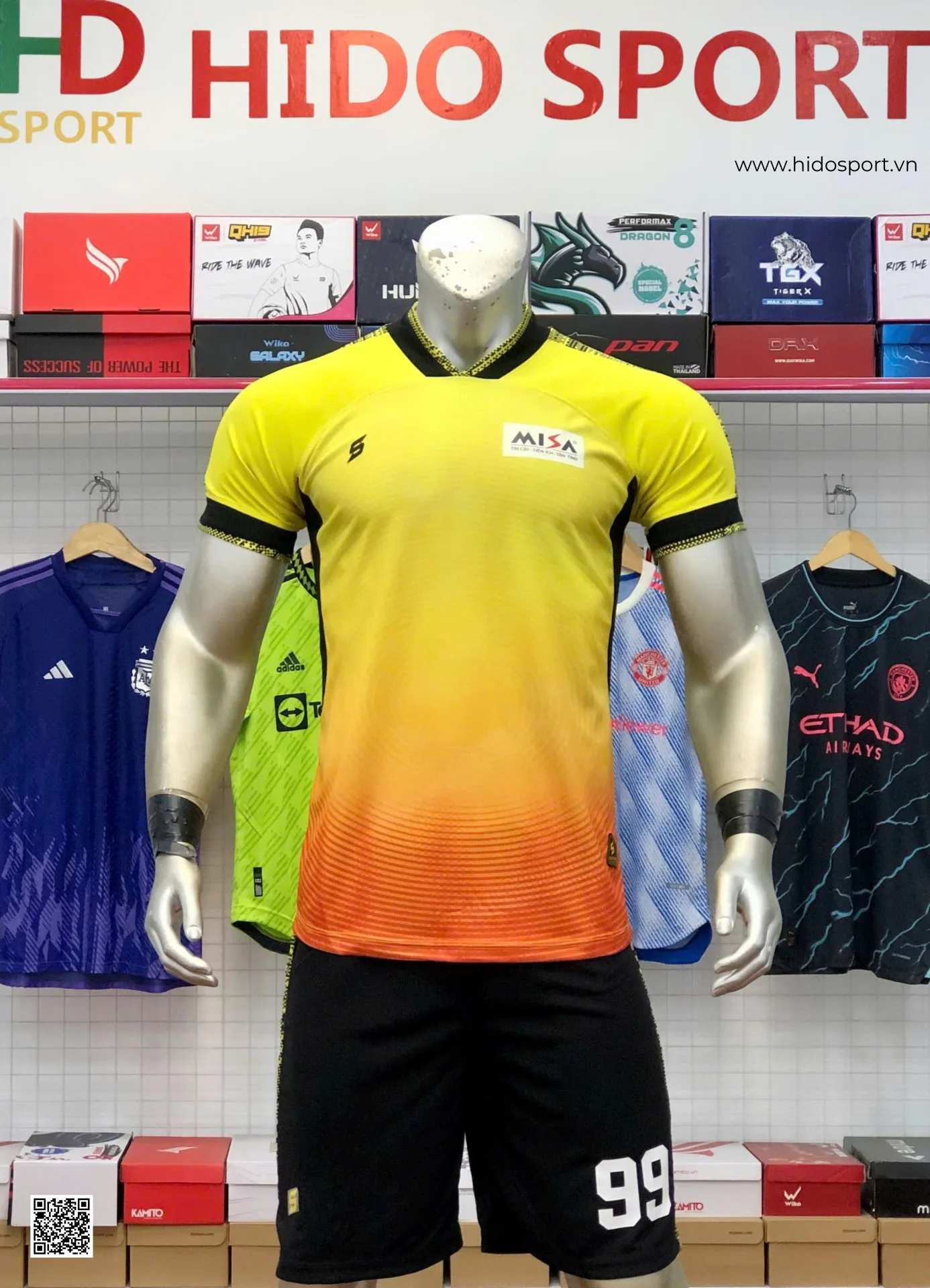 Đồng Phục Thể Thao Công ty Cổ phần MISA 2026 Đặt In Theo Yêu Cầu - HIDO SPORT