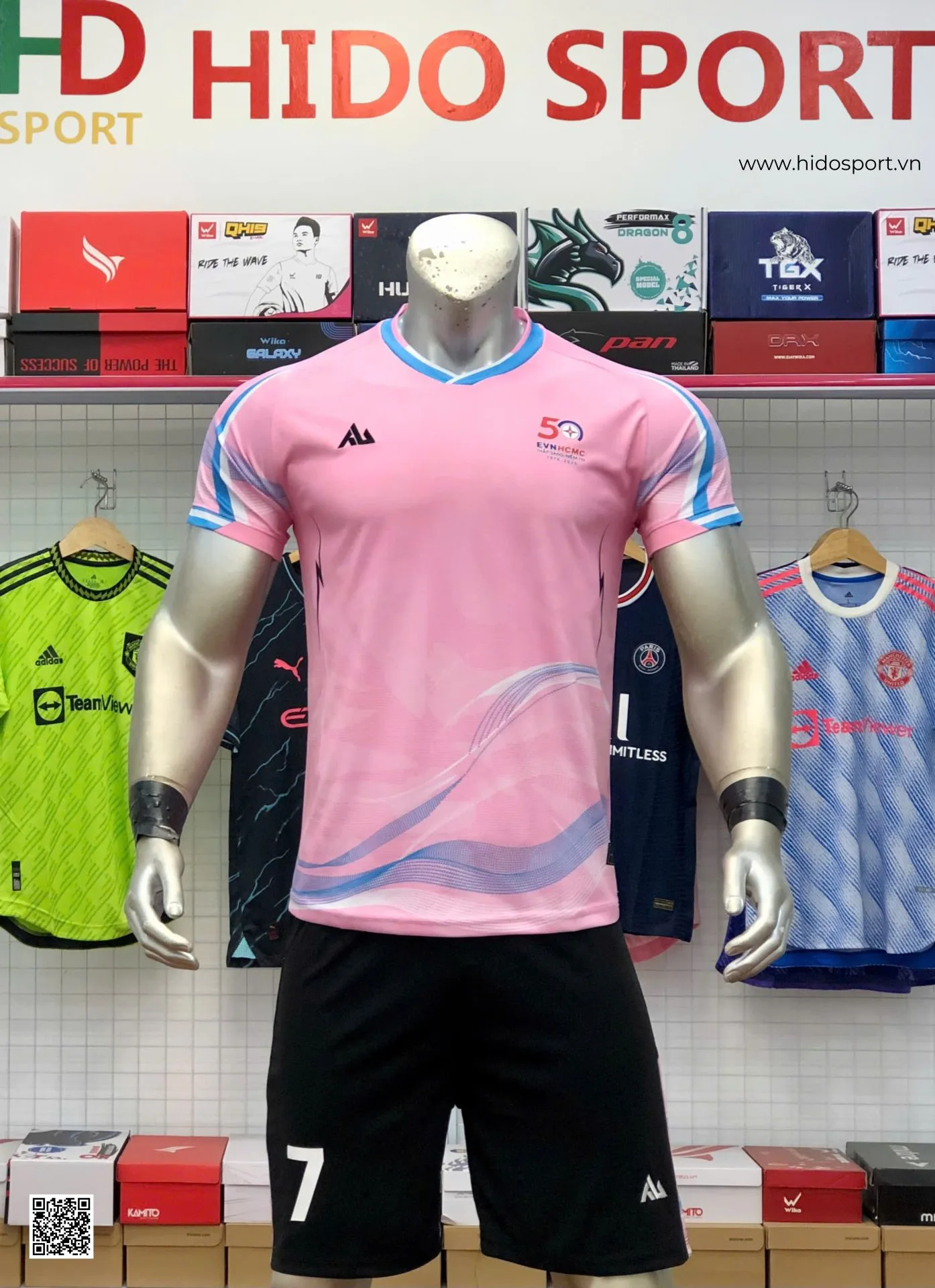 Đồng Phục Thể Thao Công ty Điện lực Củ Chi (PC Củ Chi) 2026 Đặt In Theo Yêu Cầu - HIDO SPORT
