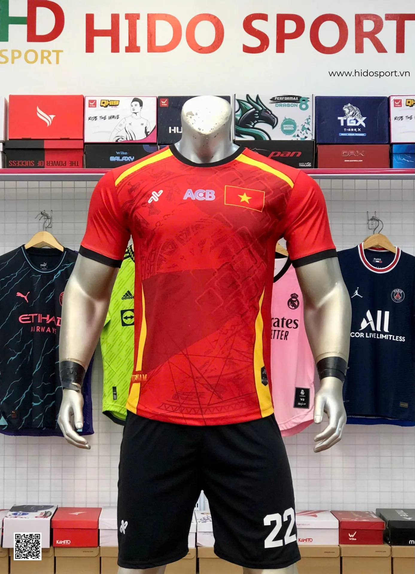 Đồng Phục Thể Thao Ngân hàng TMCP Á Châu 2026 Đặt In Theo Yêu Cầu - HIDO SPORT