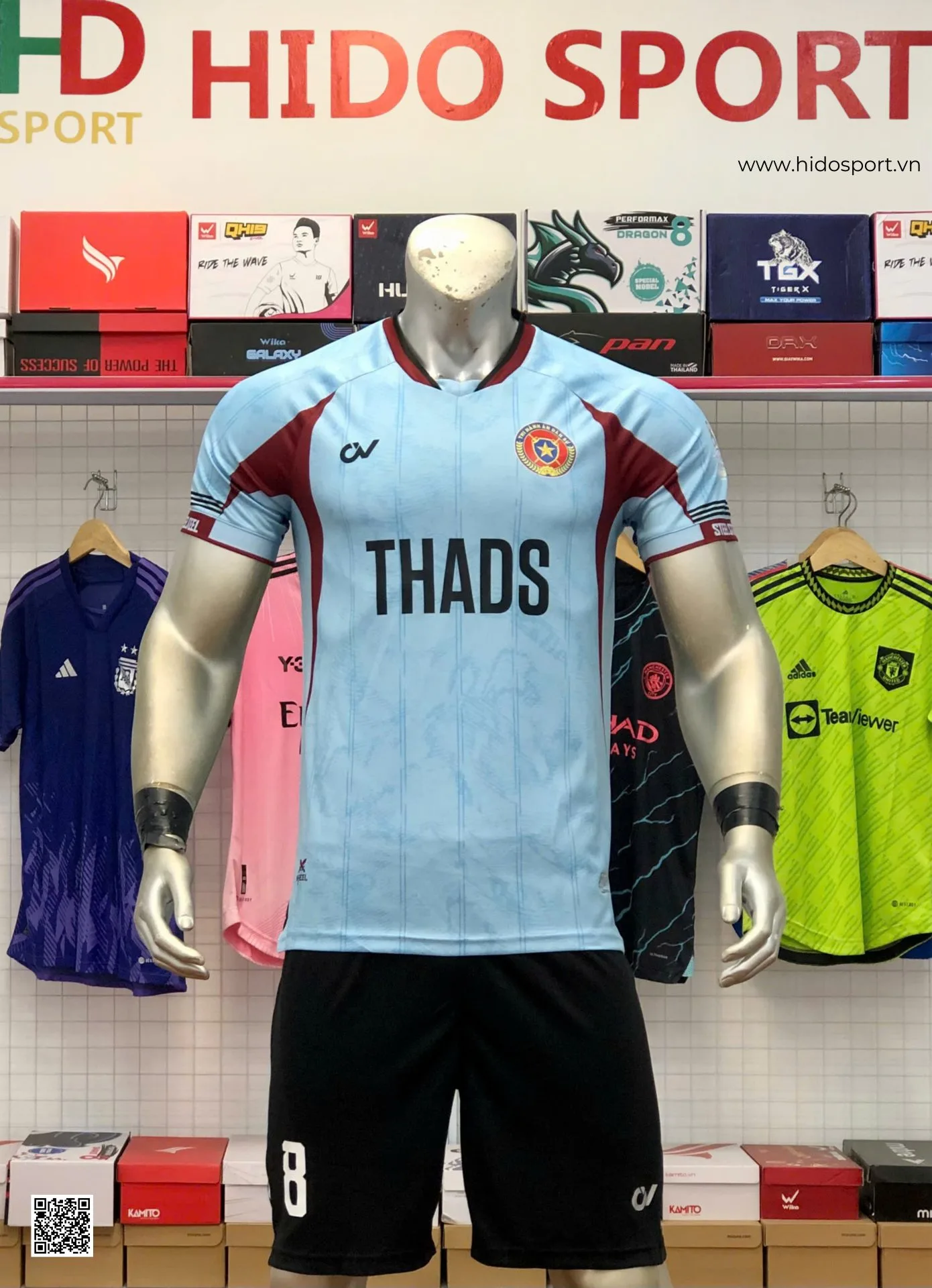 Đồng Phục Thể Thao THADS TP.HCM 2026 Đặt In Theo Yêu Cầu - HIDO SPORT