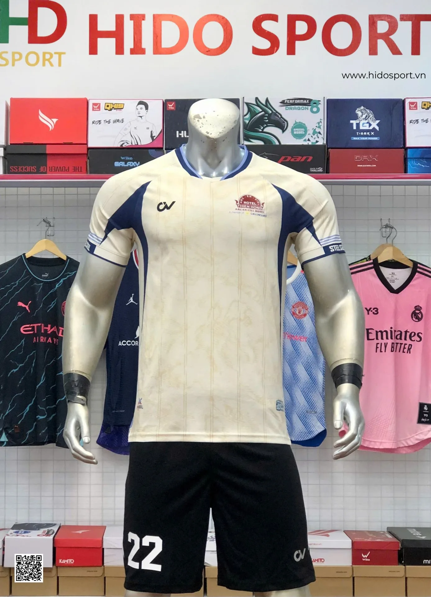 Đồng Phục Thể Thao Thiên Hồng (ARC-EN- CIEL Hotel) 2026 Đặt In Theo Yêu Cầu - HIDO SPORT