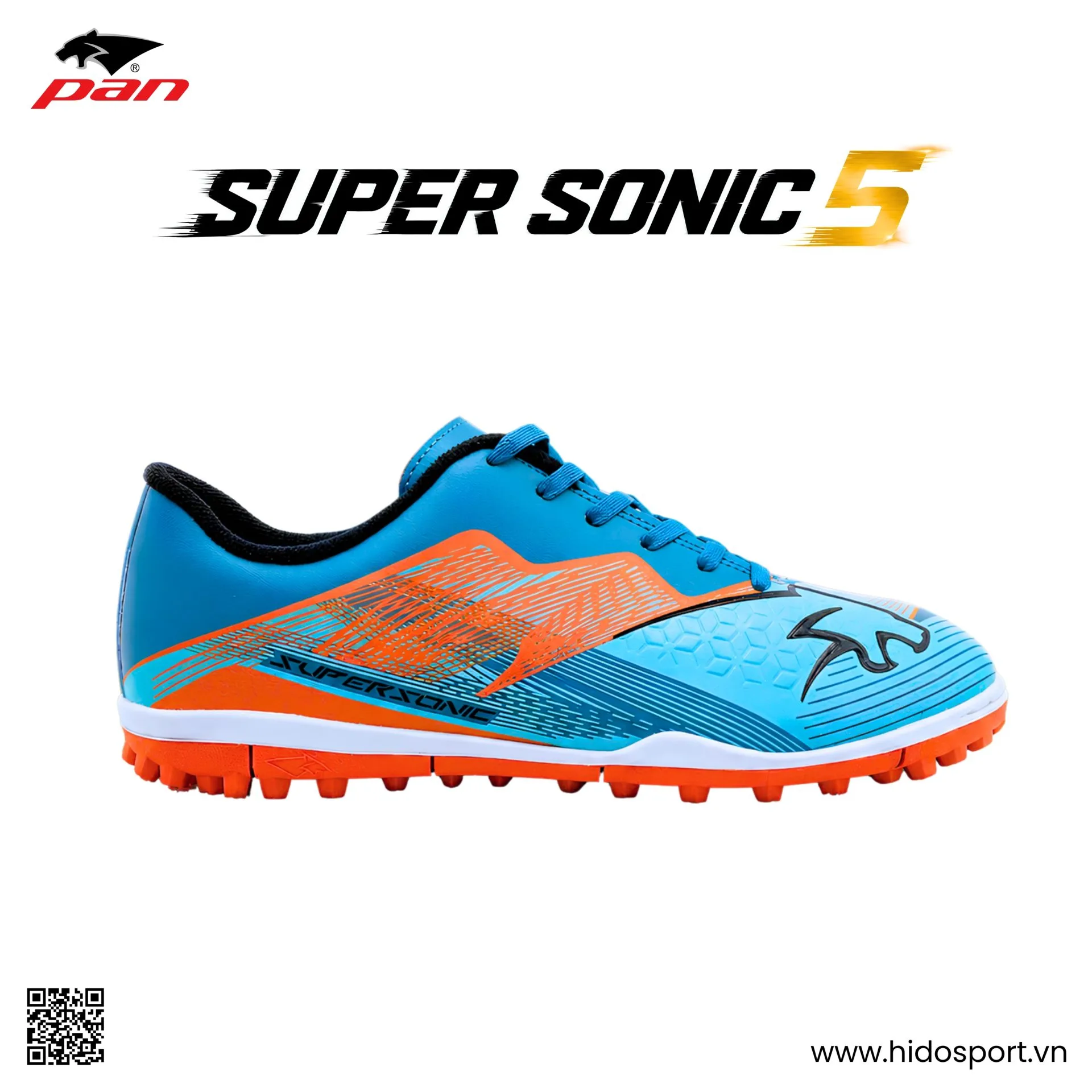 Giày Bóng Đá Pan Super Sonic 5 Chính Hãng - HIDO SPORT