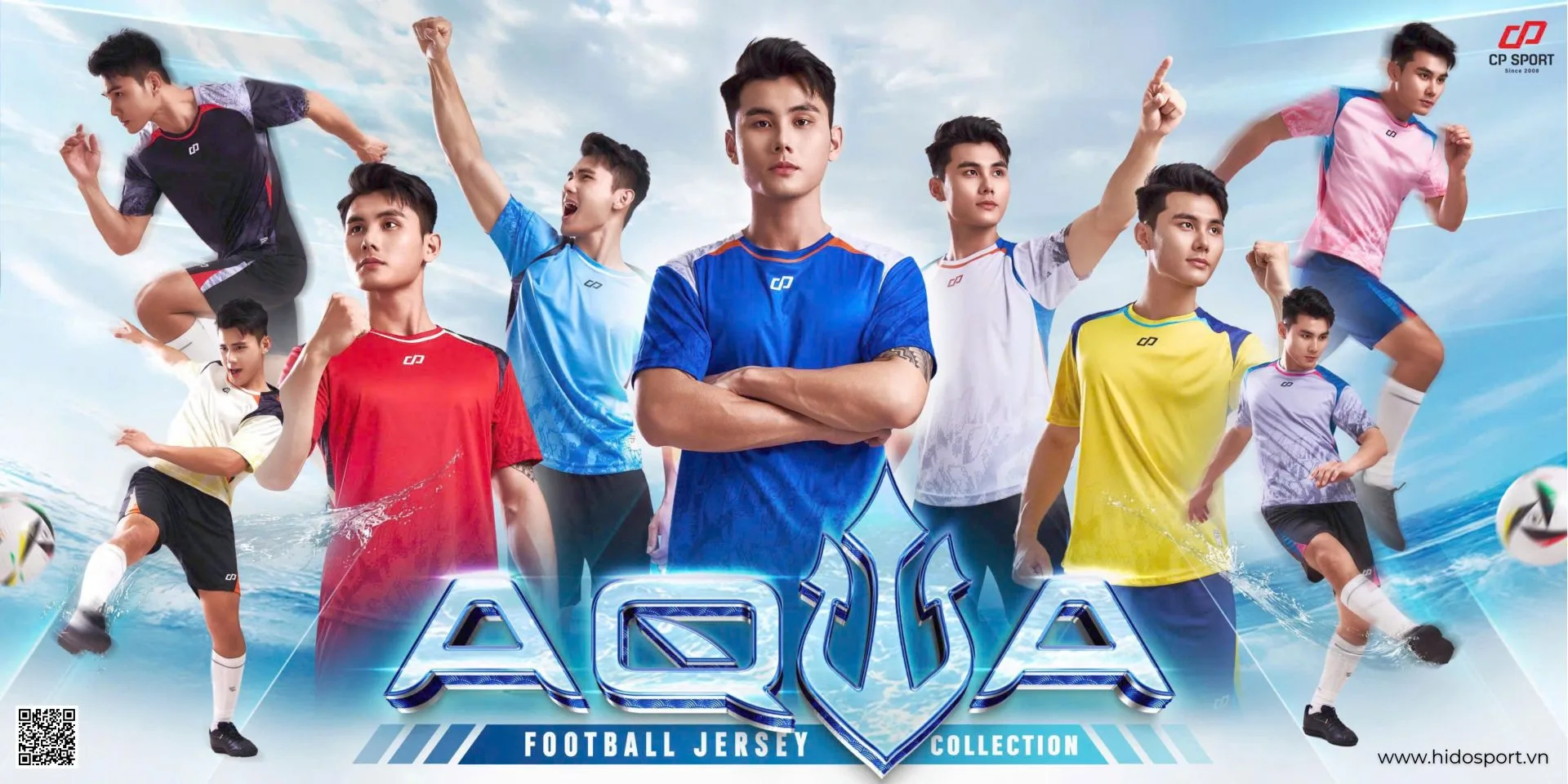 Quần Áo Bóng Đá Thiết Kế Chính Hãng CP AQUA - 1