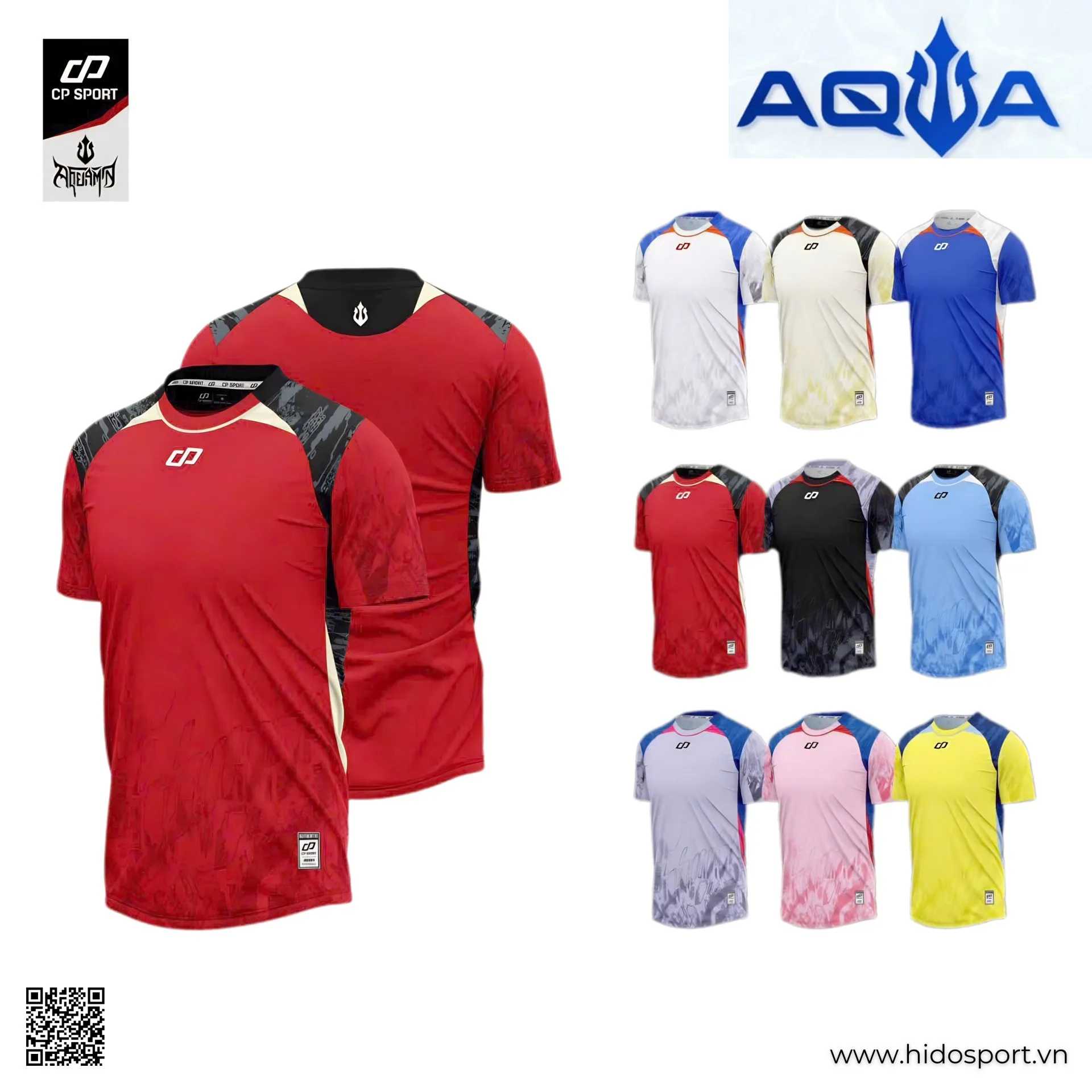 Quần Áo Bóng Đá Thiết Kế Chính Hãng CP AQUA - HIDO SPORT