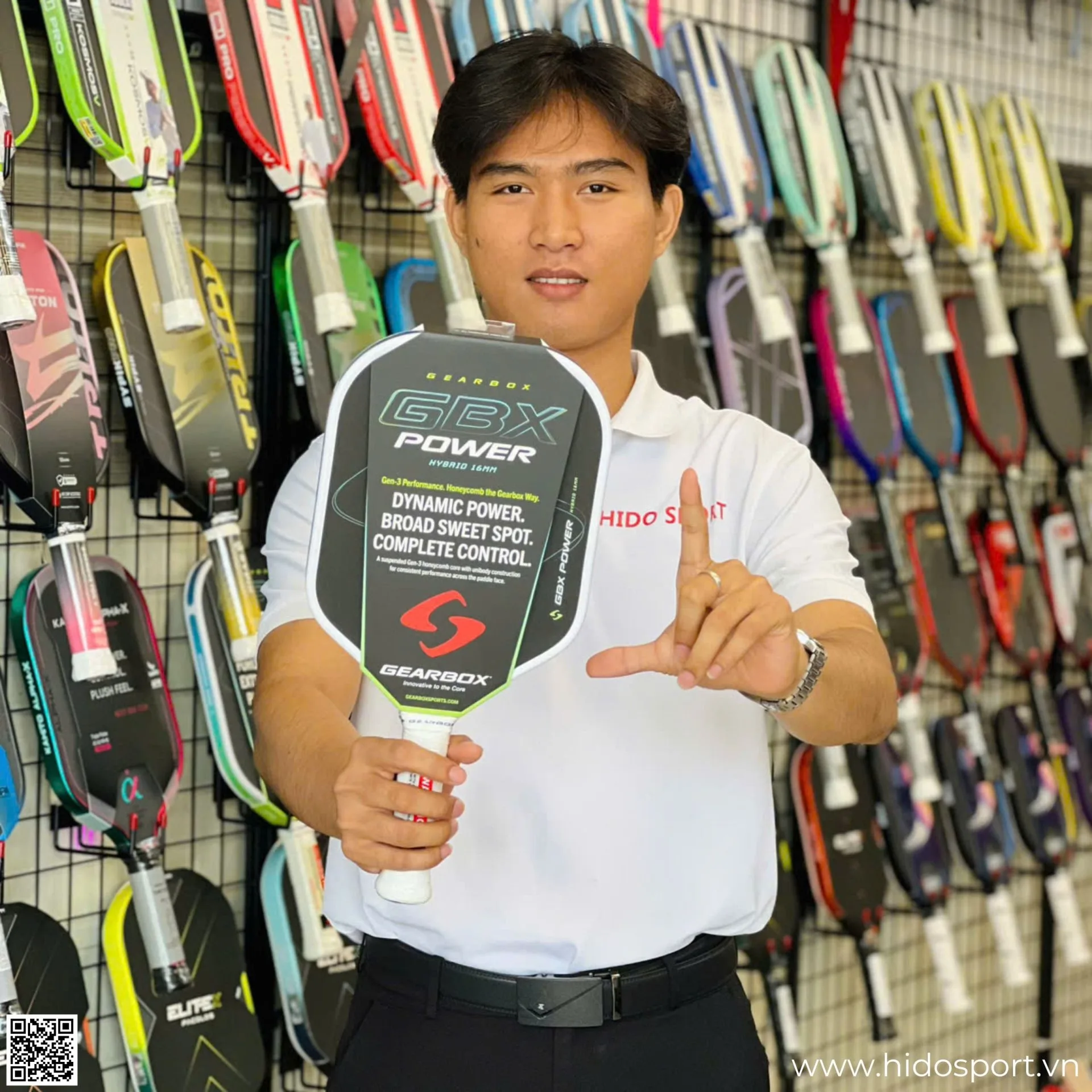 Vot Pickleball Gearbox Gbx Power Hybrid