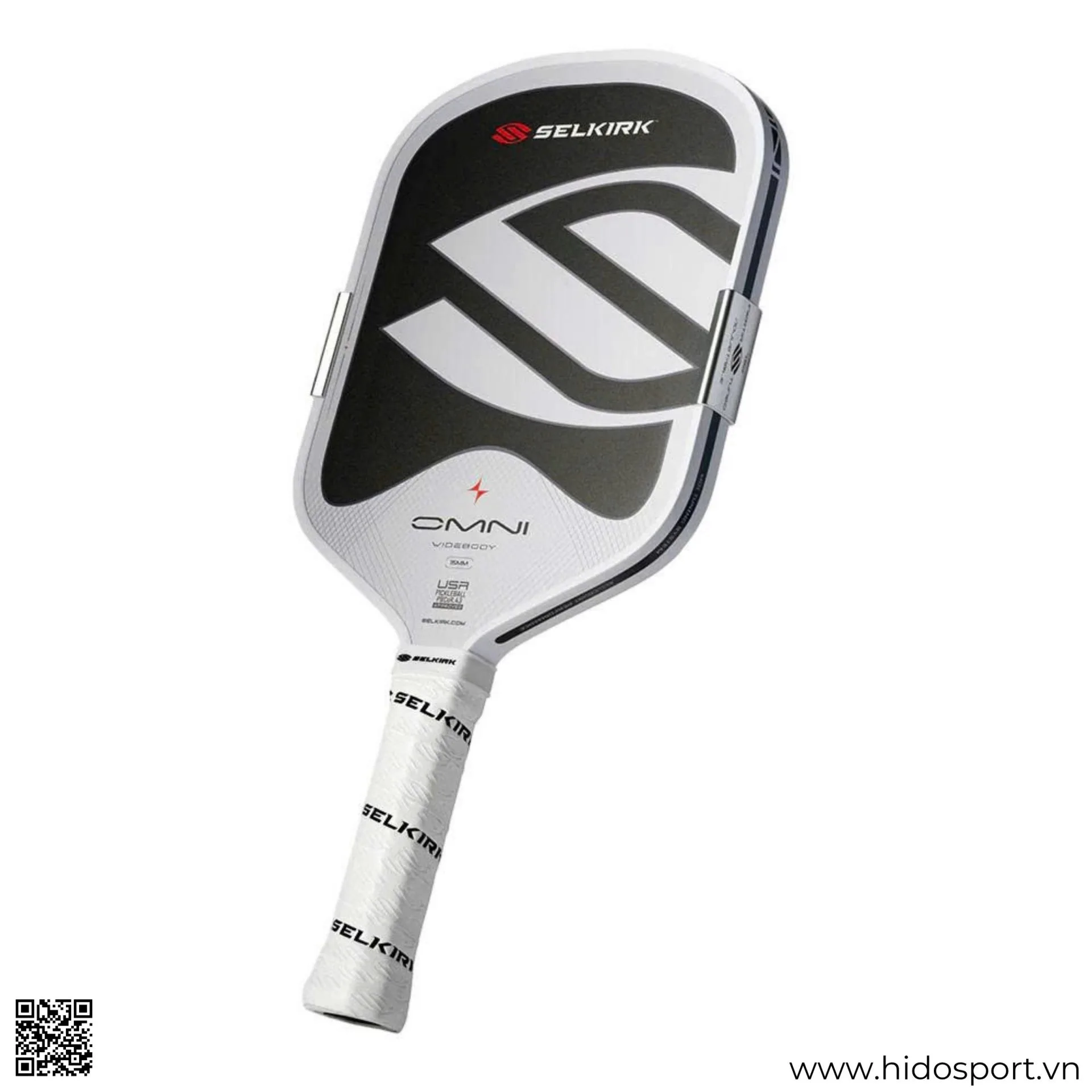 (TITLE)% Vot Pickleball Selkirk Omni Black White