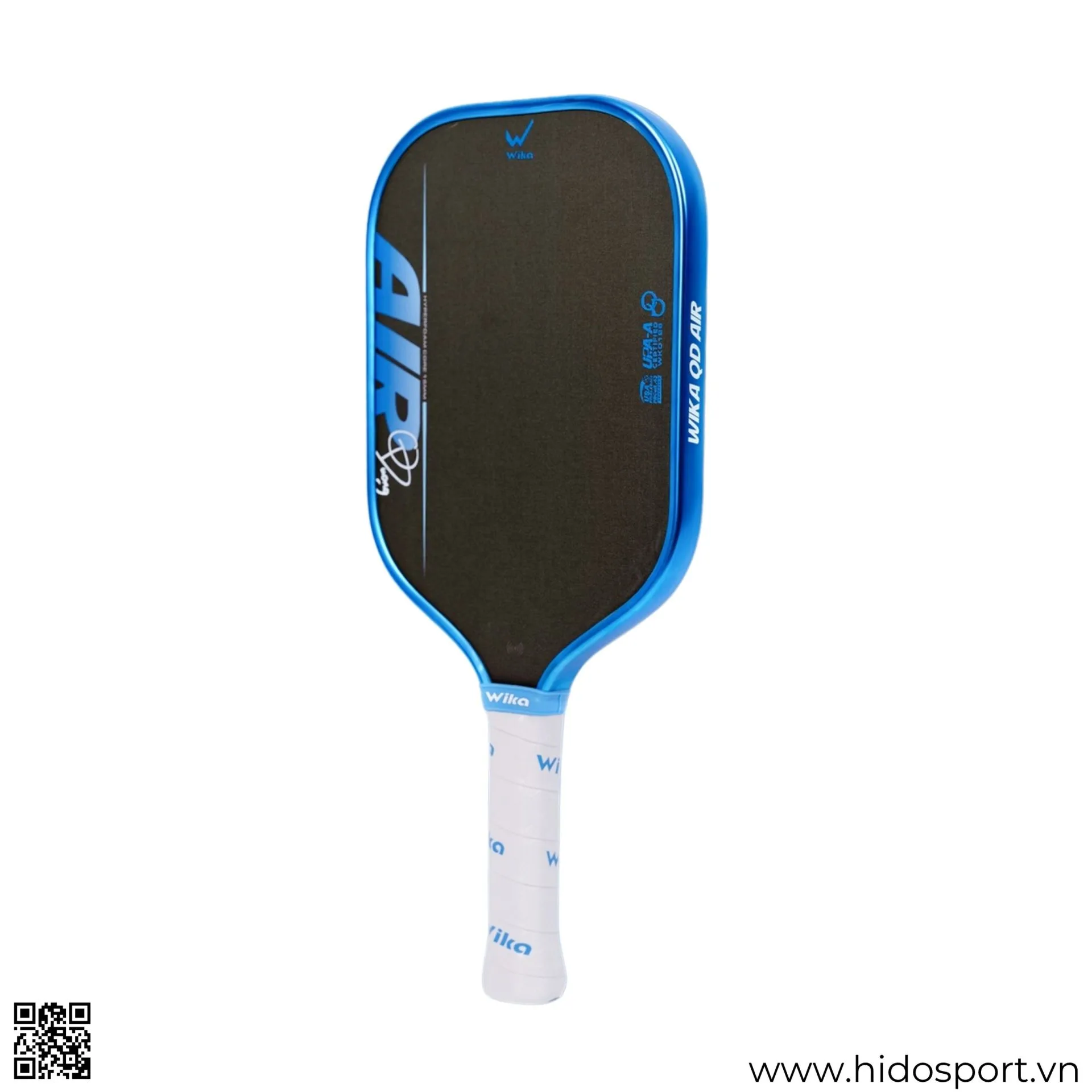 Vot Pickleball Wika Air Quang Duong Metallic Xanh Bien
