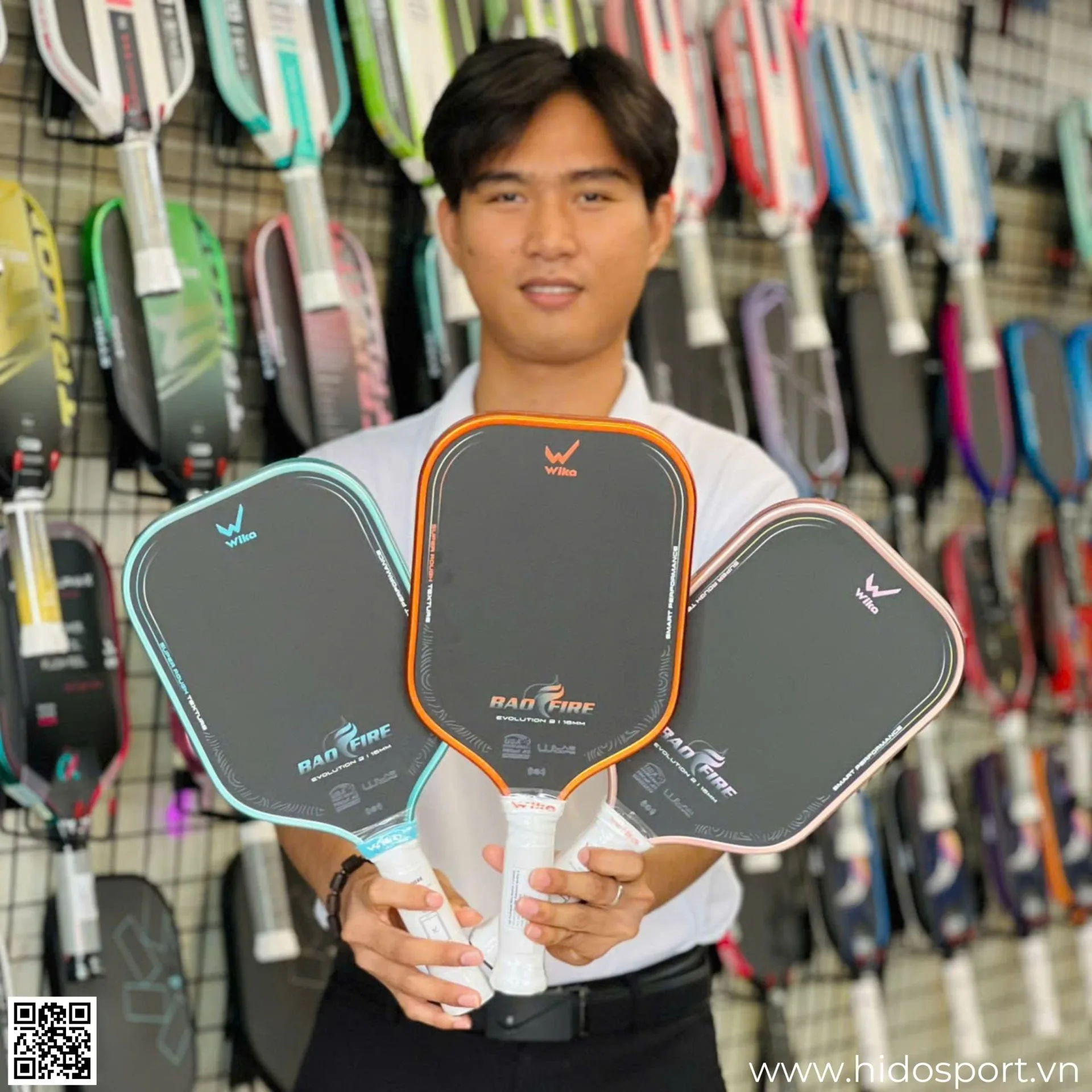 Vot Pickleball Wika Bao Fire 2 16mm 3 Mau 01
