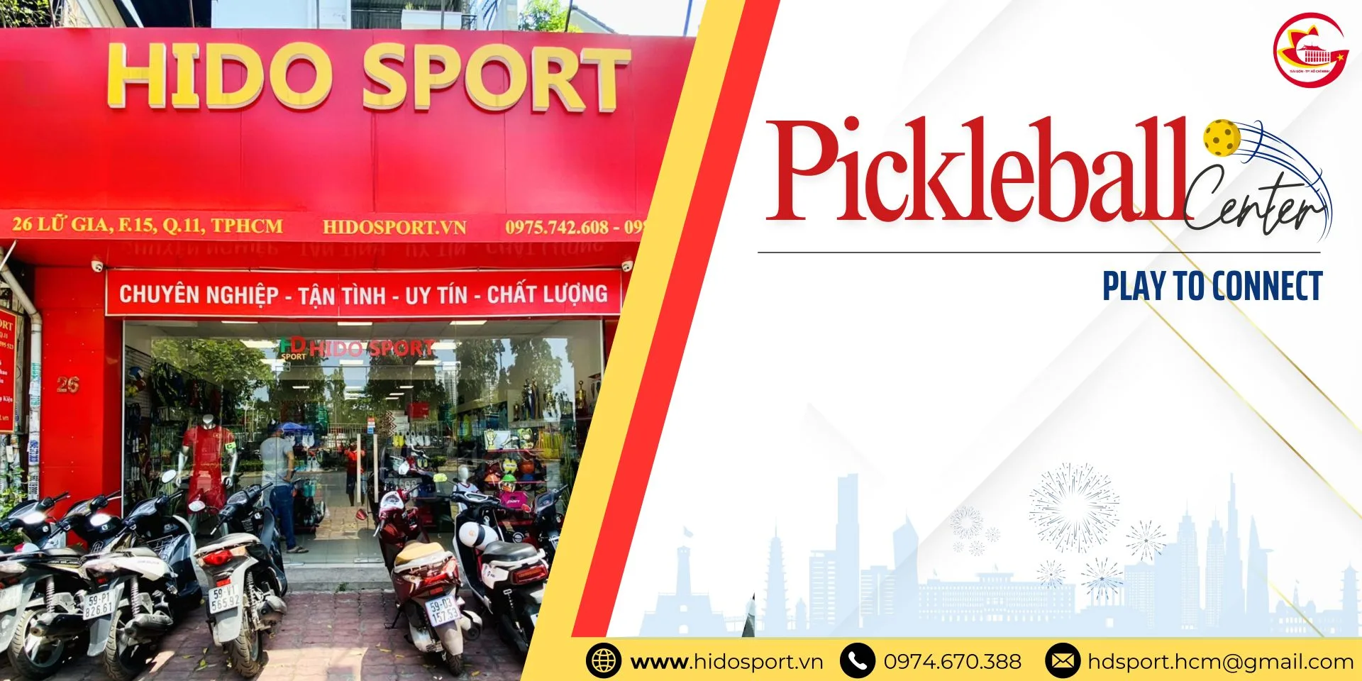 Banner Hido Sport Pickleball Center 2026 02