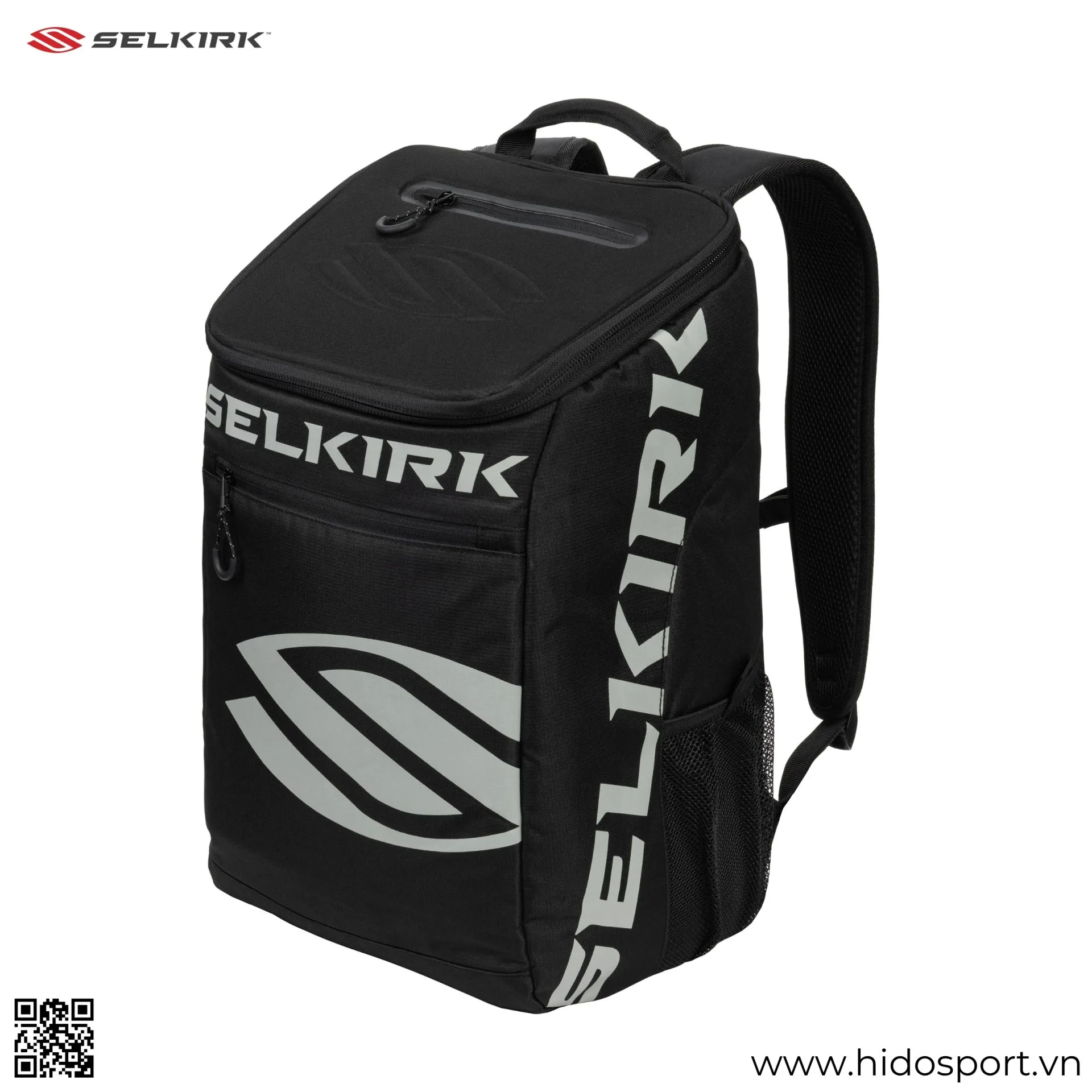 (TITLE)% Balo Pickleball Selkirk Core Line Team Bag Mau đen