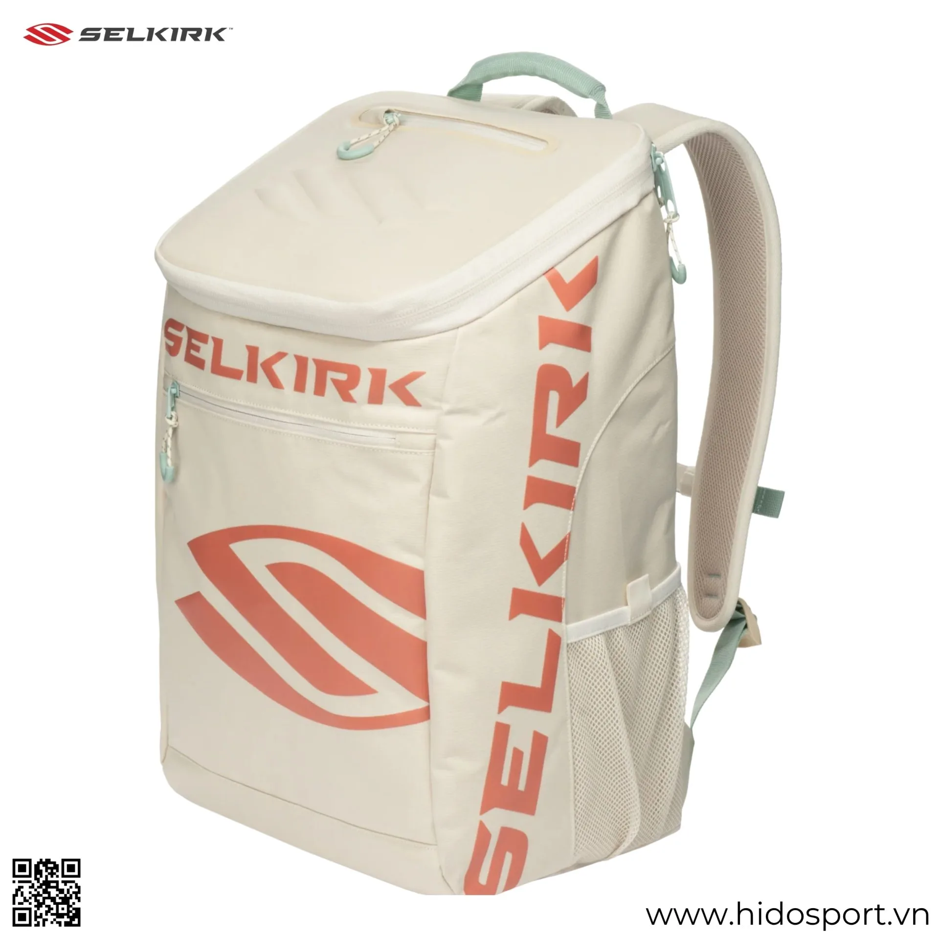 (TITLE)% Balo Pickleball Selkirk Core Line Team Bag Mau Trang Hong Limited
