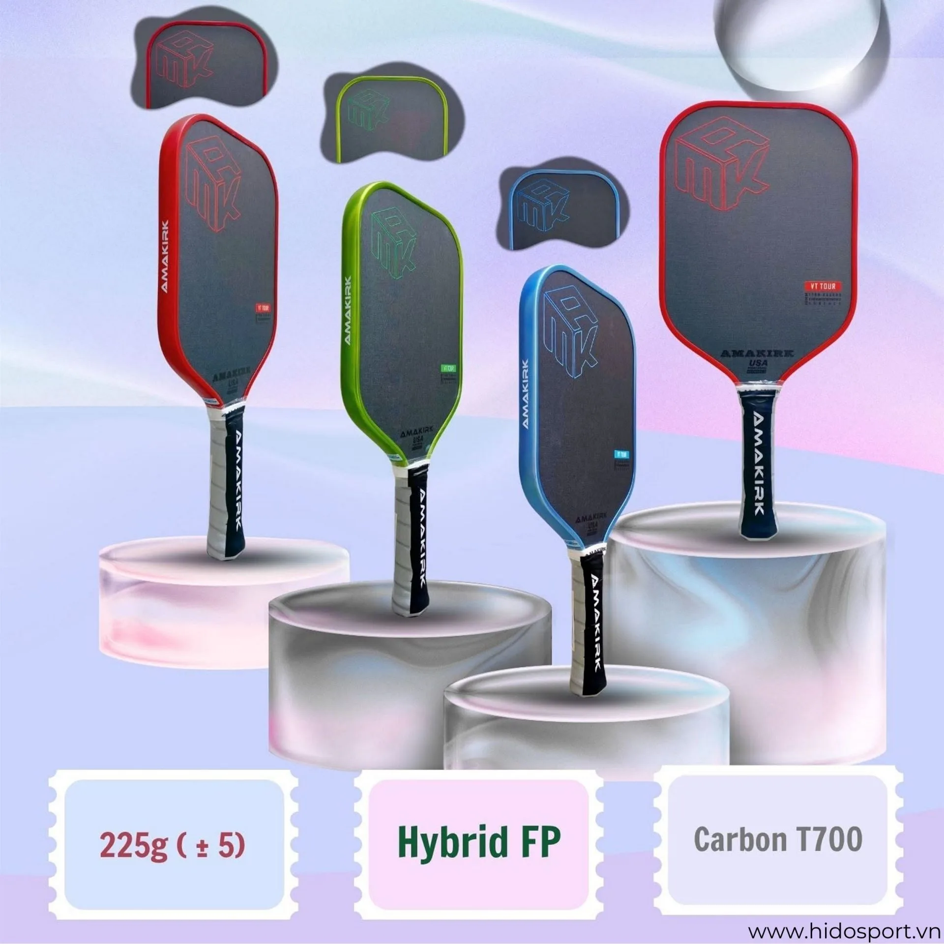 (TITLE)% Vot Pickleball Amakirk Vt Tour Pro Max Hybrid Fp Core