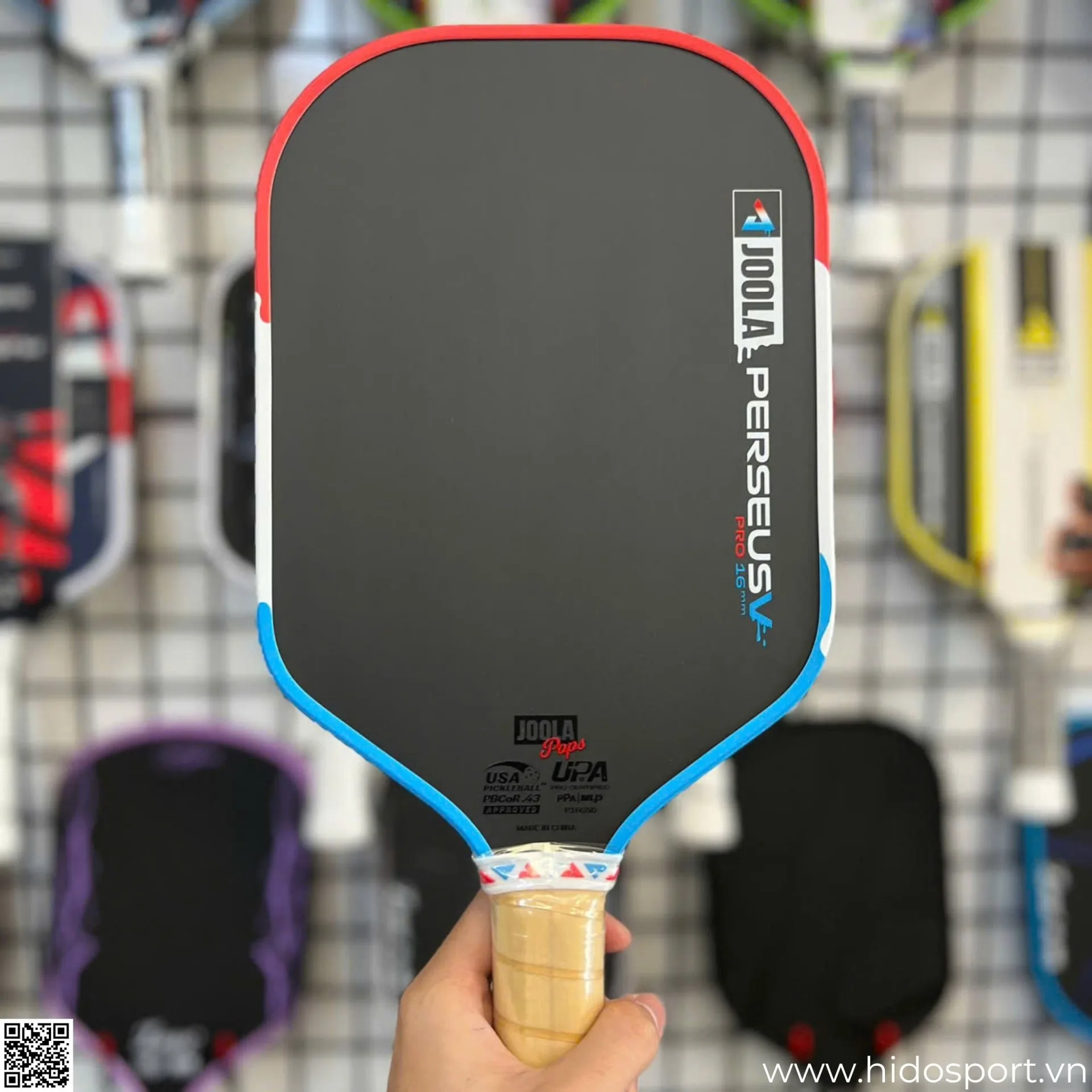 (TITLE)% Vot Pickleball Joola Perseus Rally Rocket Pro V Limited Edition Thiet Ke