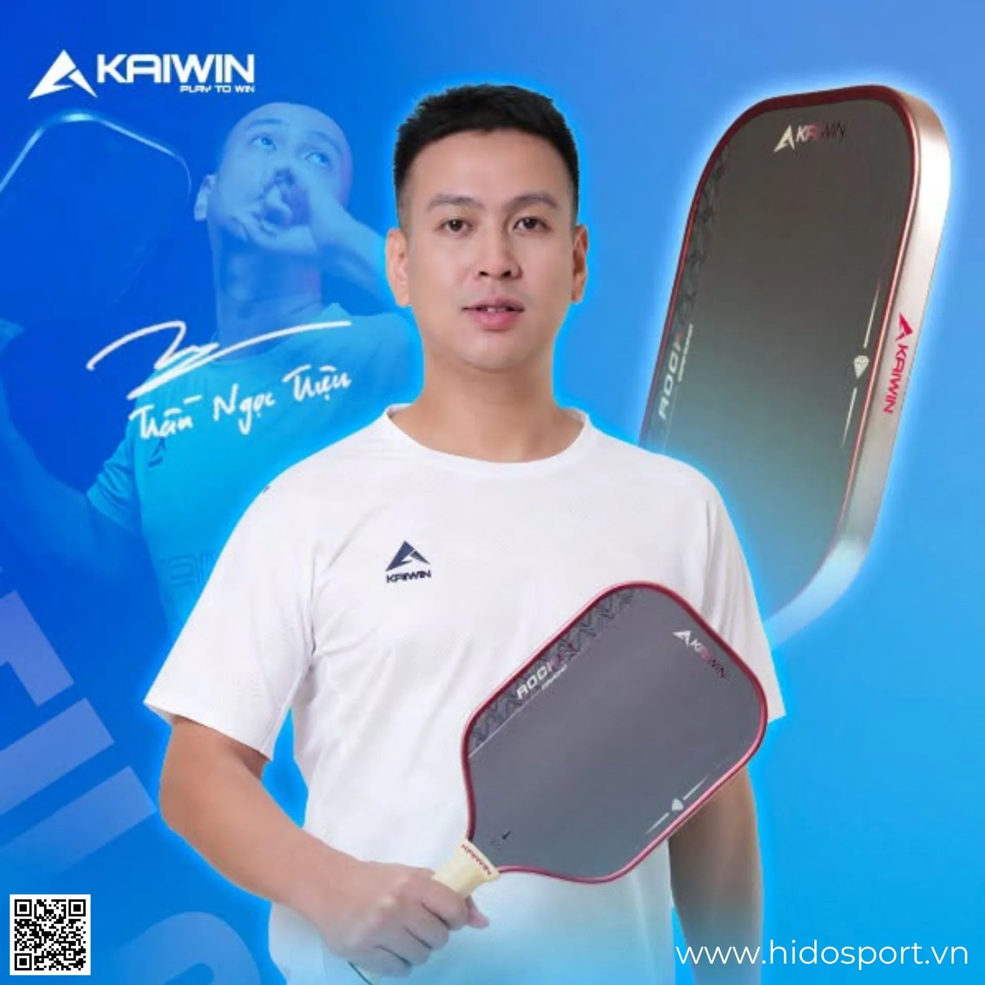 (TITLE)% Vot Pickleball Kaiwin Rocket Pro Diamond 01