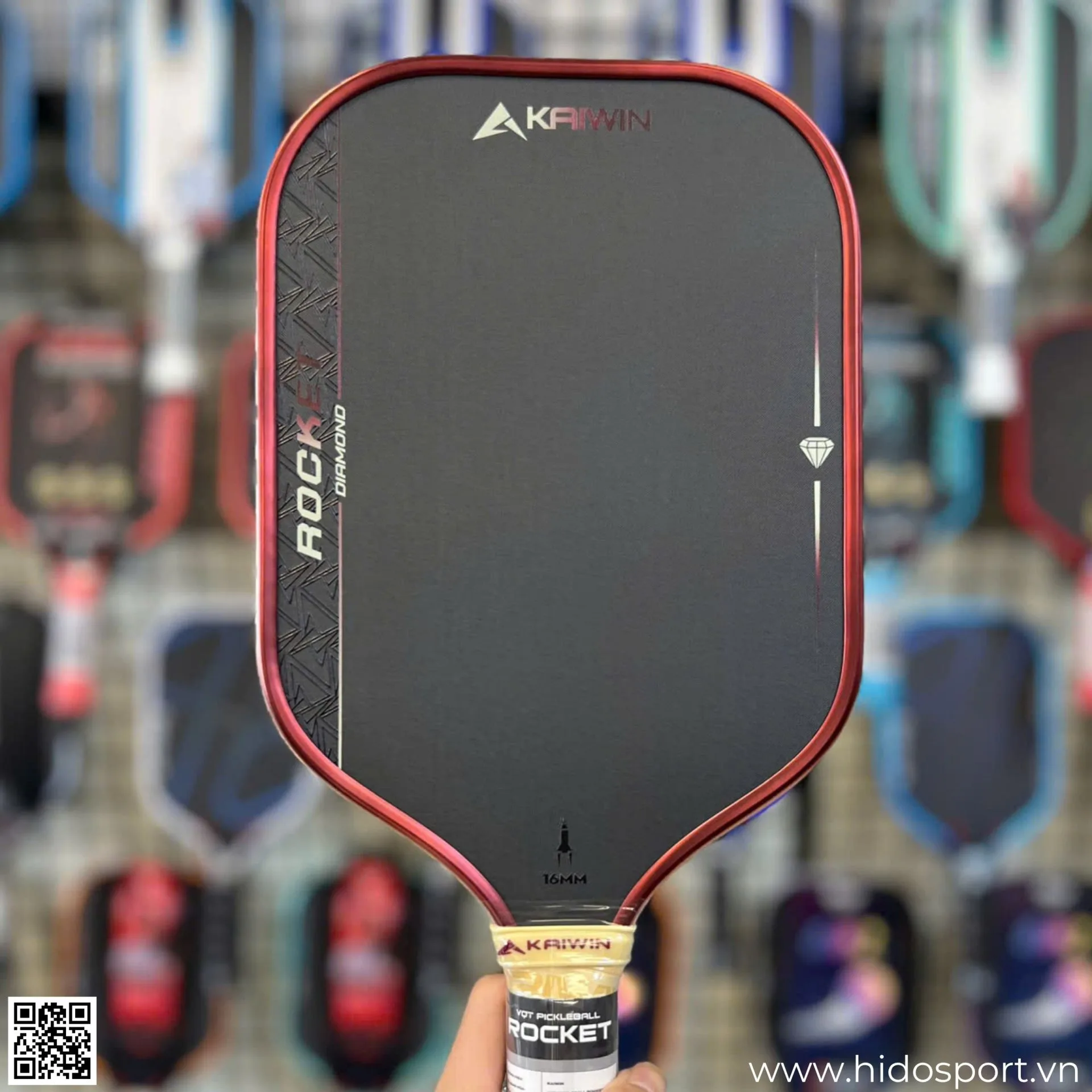 (TITLE)% Vot Pickleball Kaiwin Rocket Pro Diamond Mat Sau