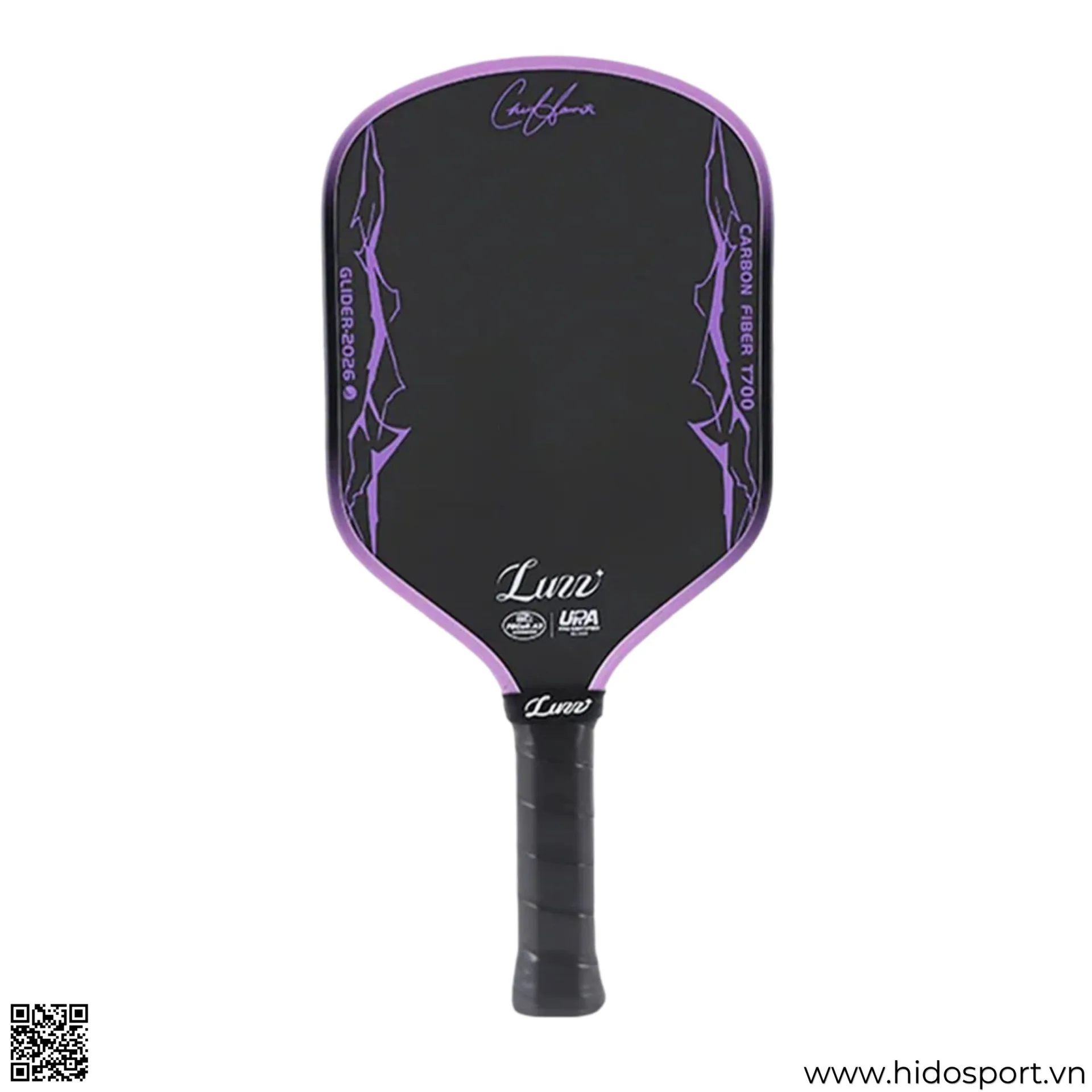 Vot Pickleball Luzz Glider Chris Haworth Signature 2026 Hybrid White Background