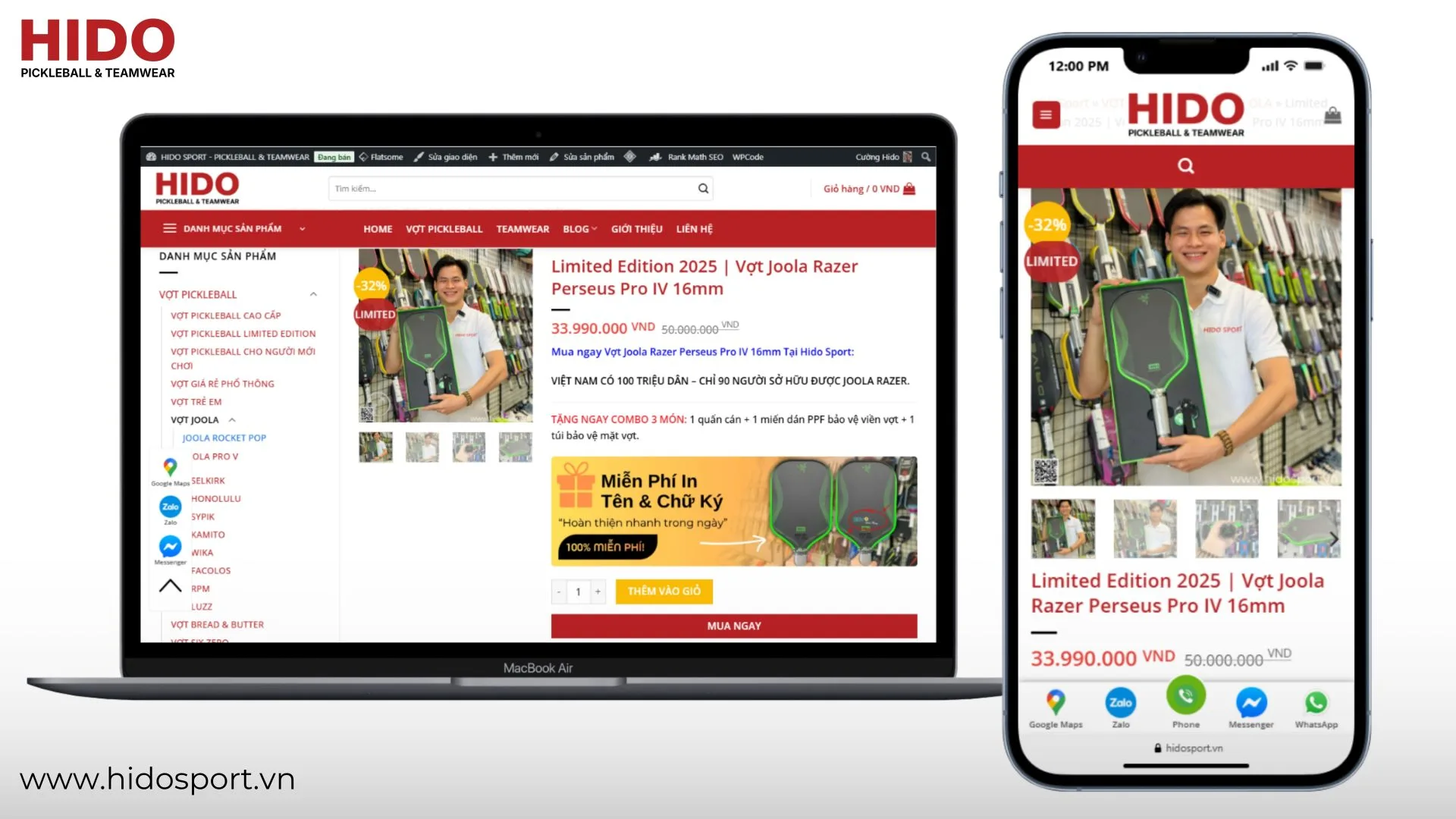 (TITLE)% Huong Dan Mua Hang Tren Website Hido Sport 03