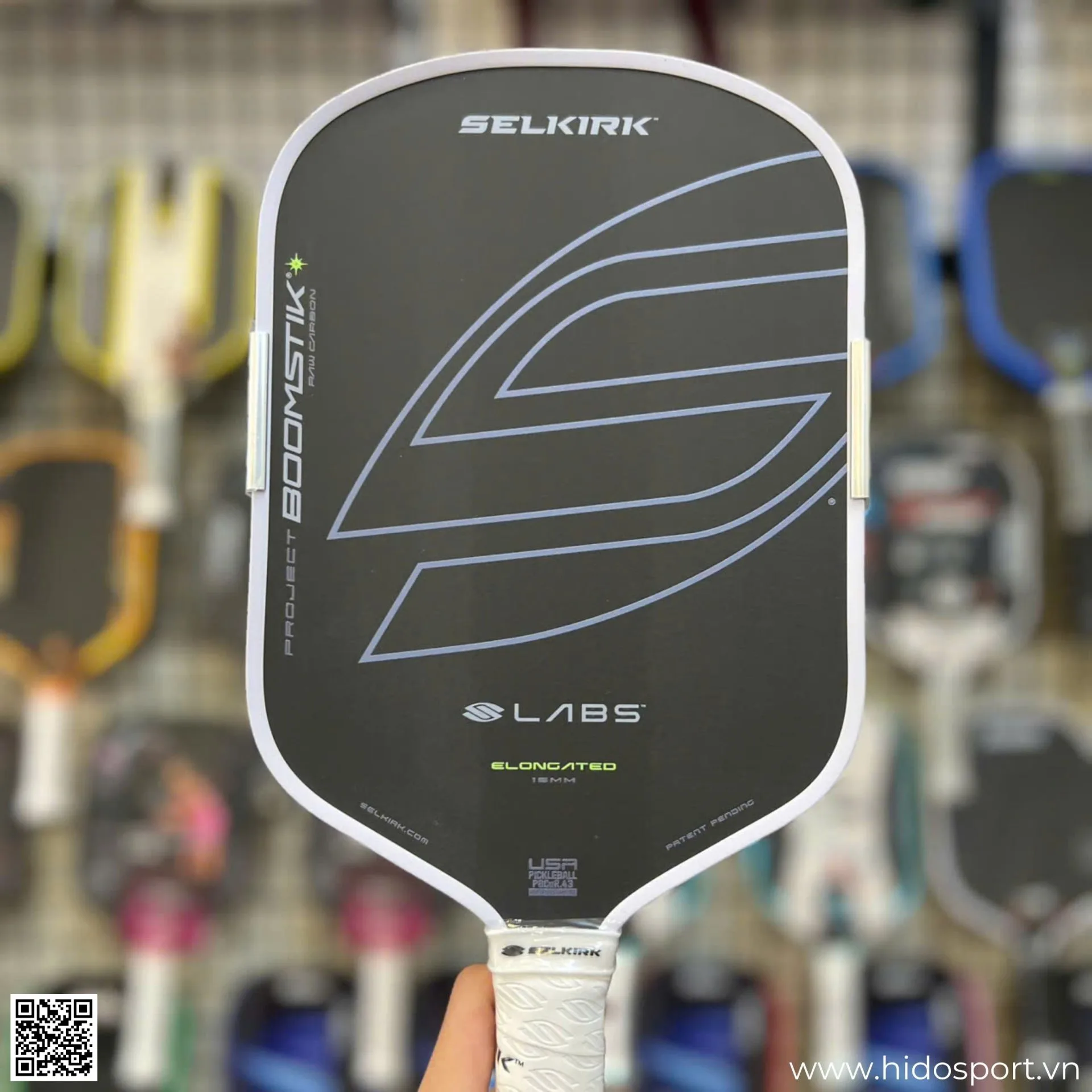 (TITLE)% Selkirk Labs Project Boomstik Summit Asia Raw Carbon Edition Mat Truoc