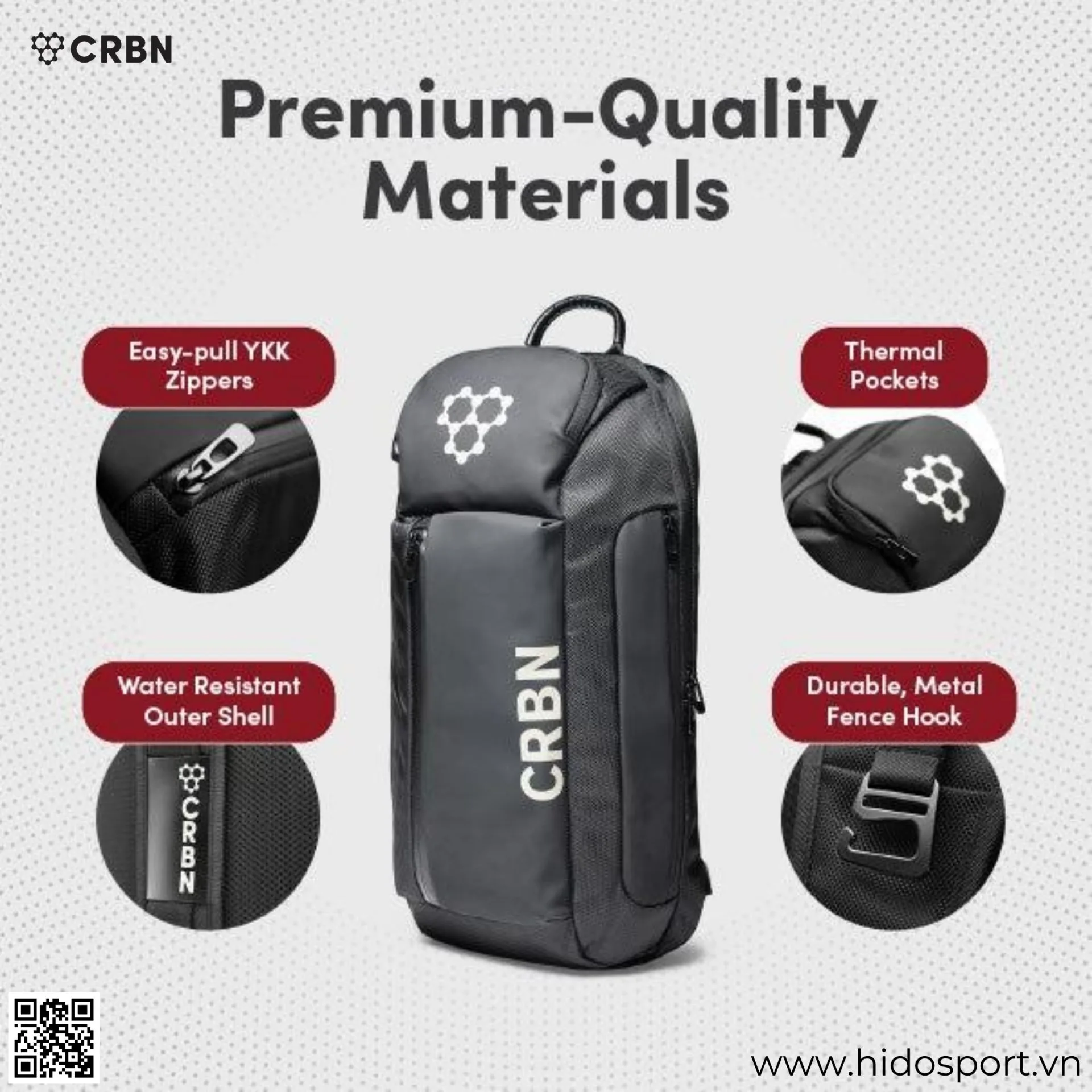 (TITLE)% Tui Deo Cheo Pickleball Crbn Pro Team Sling Bag 05