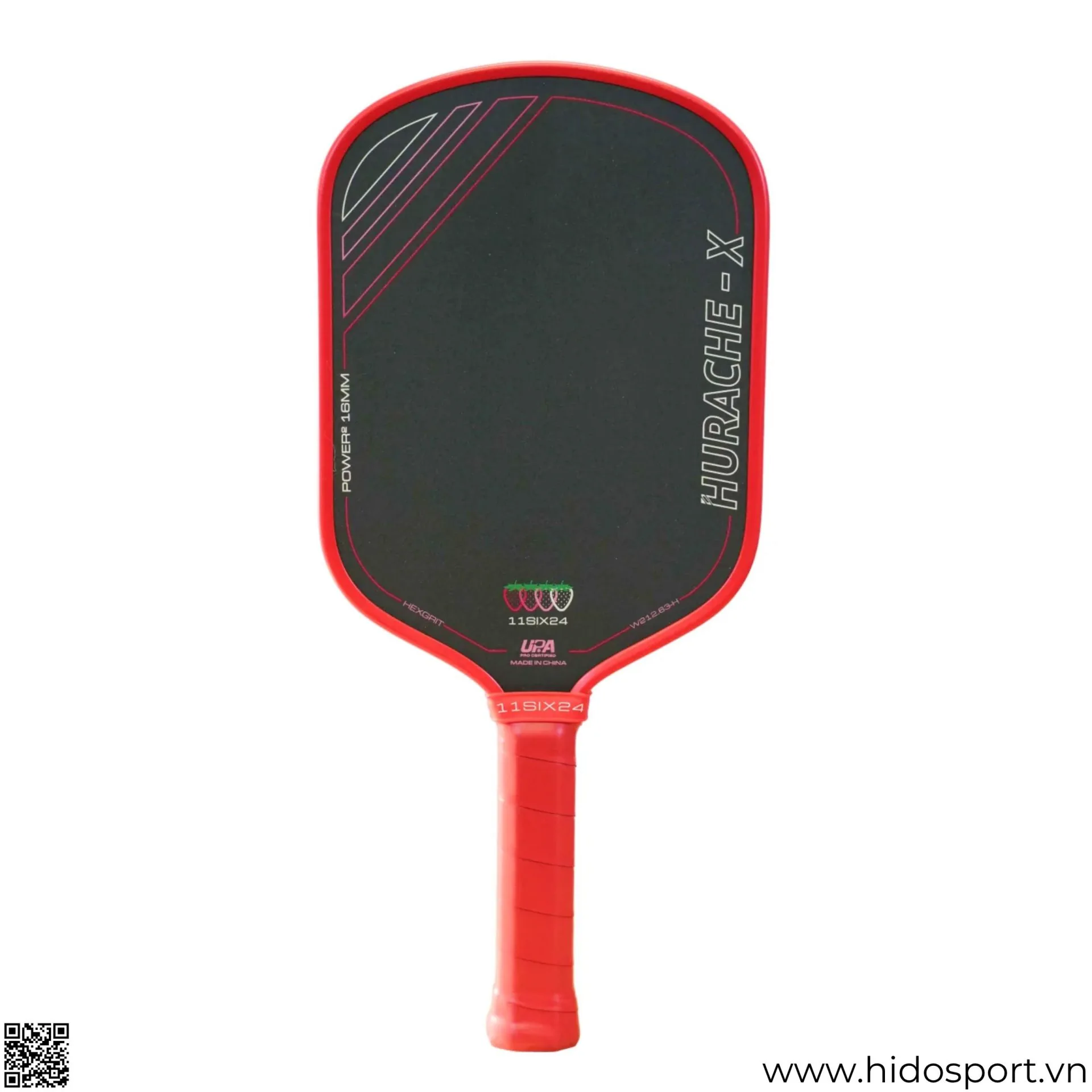 Vot Pickleball 11six24 Power 2 Summer Strawberry Hurache X