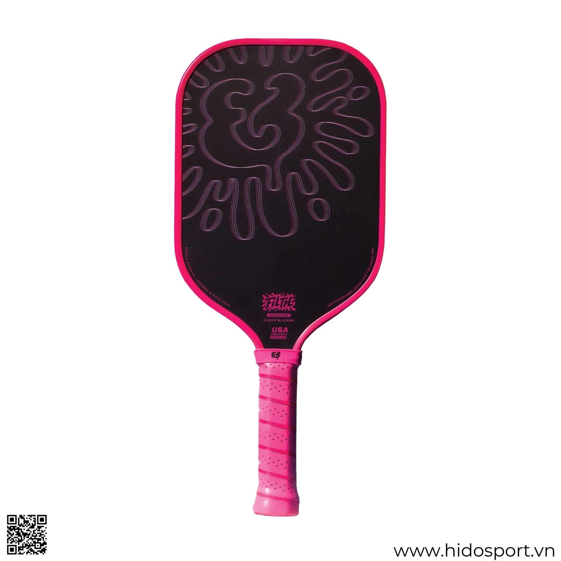 Vot Pickleball Bread Butter The Filth Pink Edition Elongated Chinh Hang