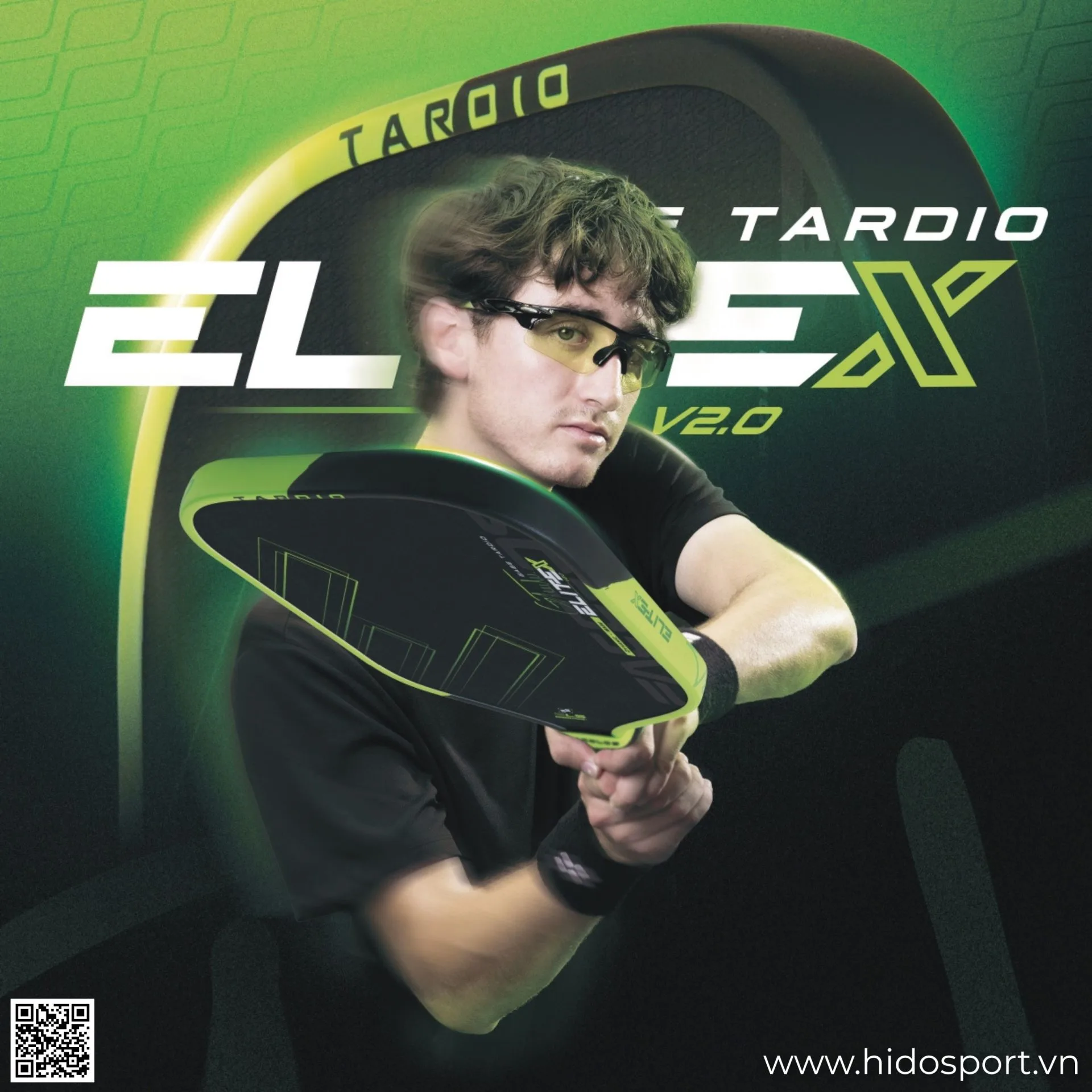 Vot Pickleball Facolos Elitex V2 0 Gabe Tardio Edition Poster