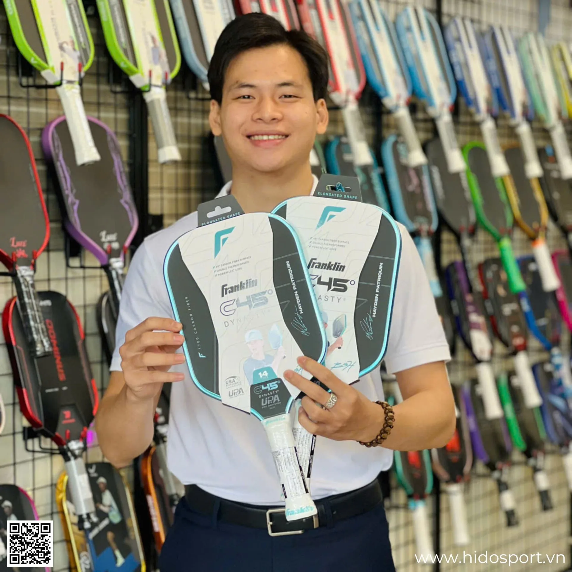 Vot Pickleball Franklin C45 Hayden Patriquin Hido Sport