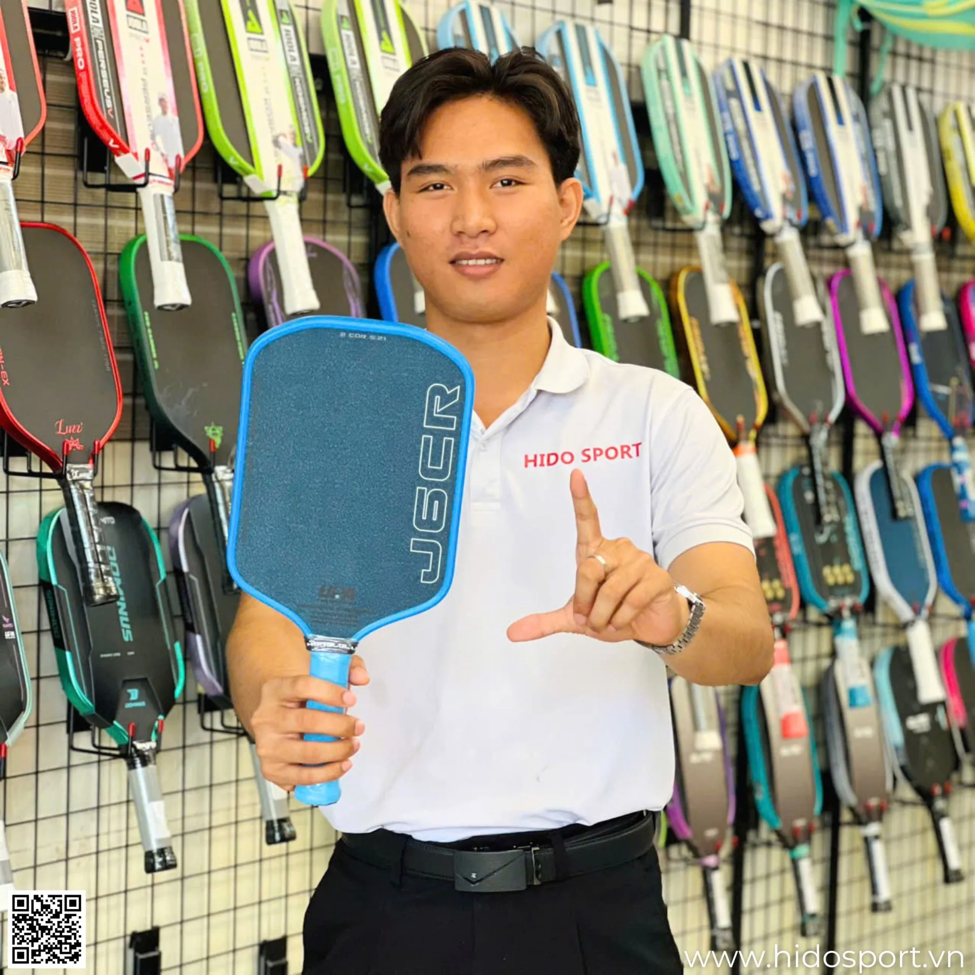 Vot Pickleball Honolulu J6cr Crystal Blue Hido Sport