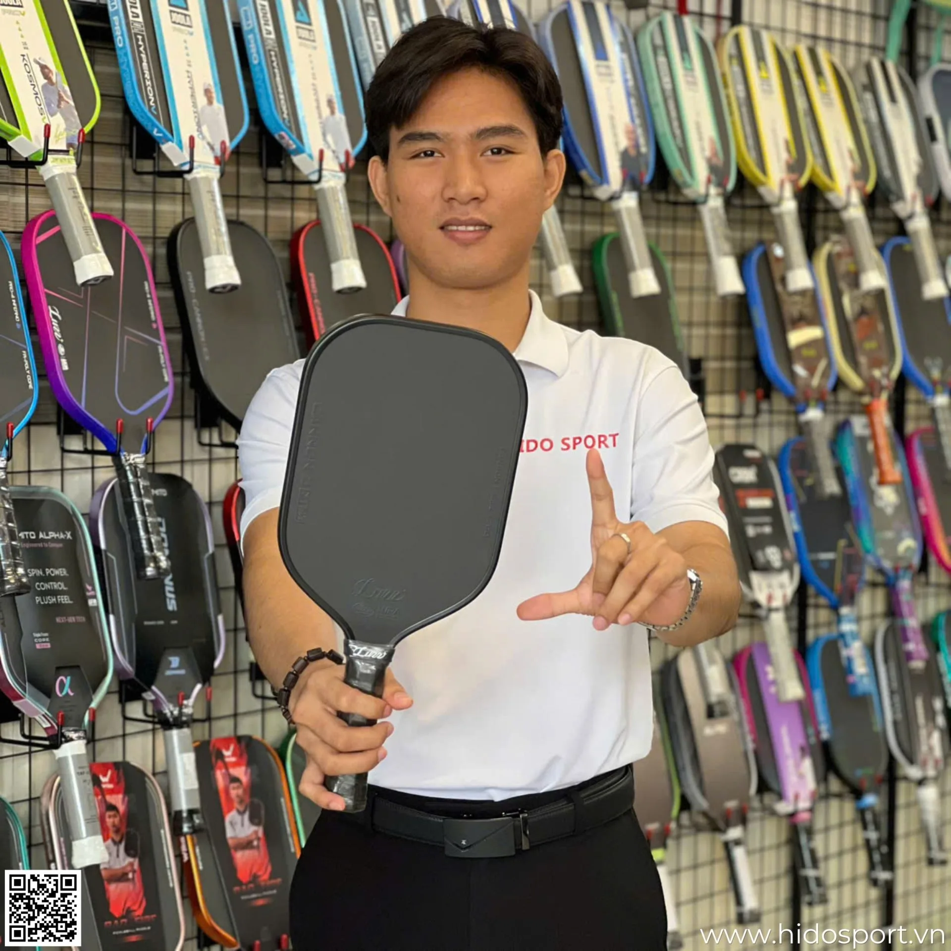 Vot Pickleball Luzz Cannon2 M1 Tai Hido Sport