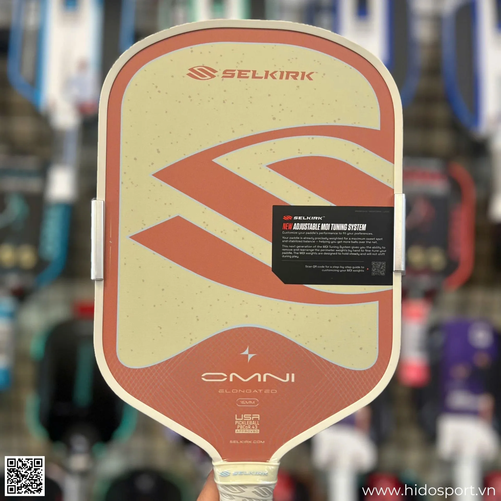 (TITLE)% Vot Pickleball Selkirk Omni The Canyon Court Capsule Limited Edition Mat Truoc