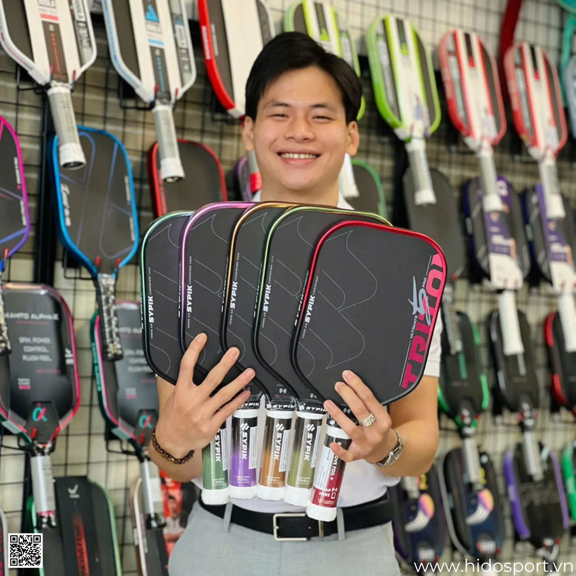 Vot Pickleball Sypik Triton 5 New Colorway 2026 Bo Mau Thuc Te