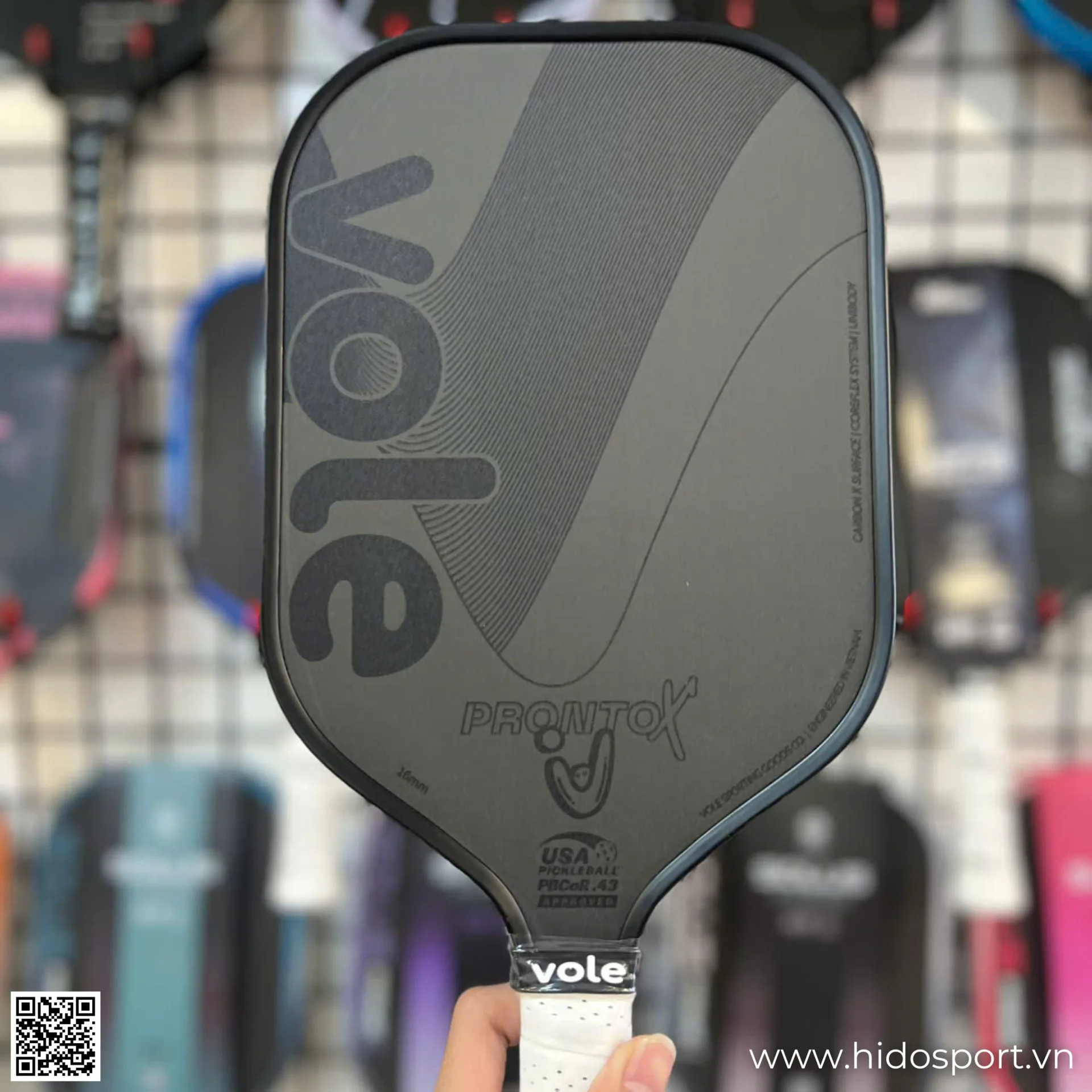 (TITLE)% Vot Pickleball Vole Pronto X Den Chinh Dien