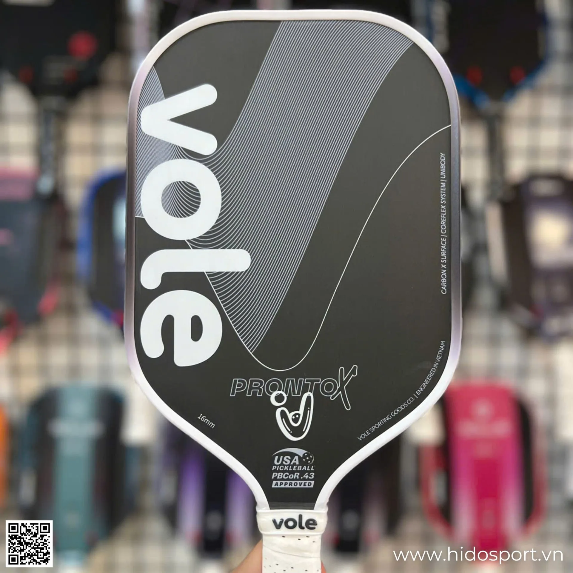 (TITLE)% Vot Pickleball Vole Pronto X Trang Chinh Dien