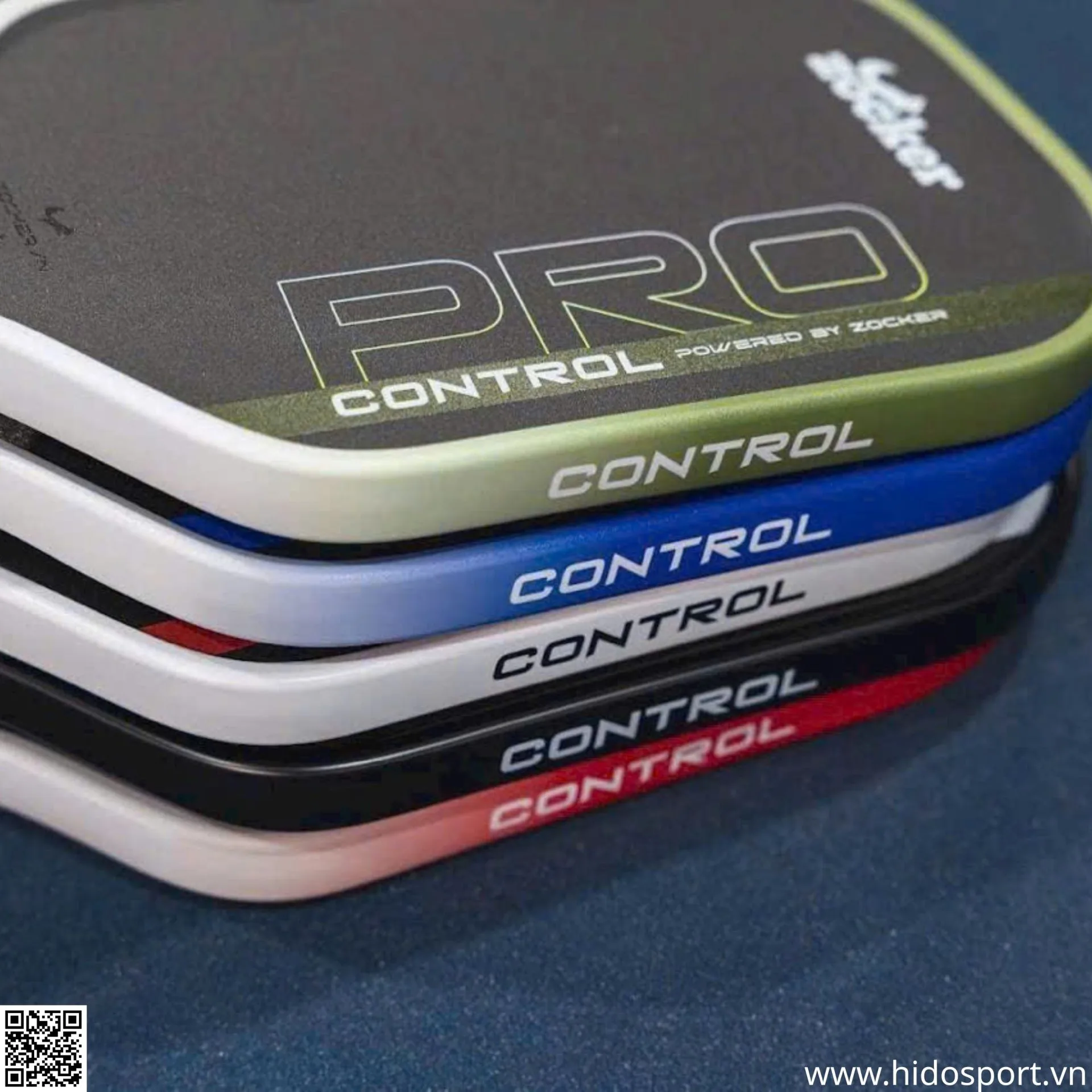 Vot Pickleball Zocker Pro Control Bo Mau Canh Vot