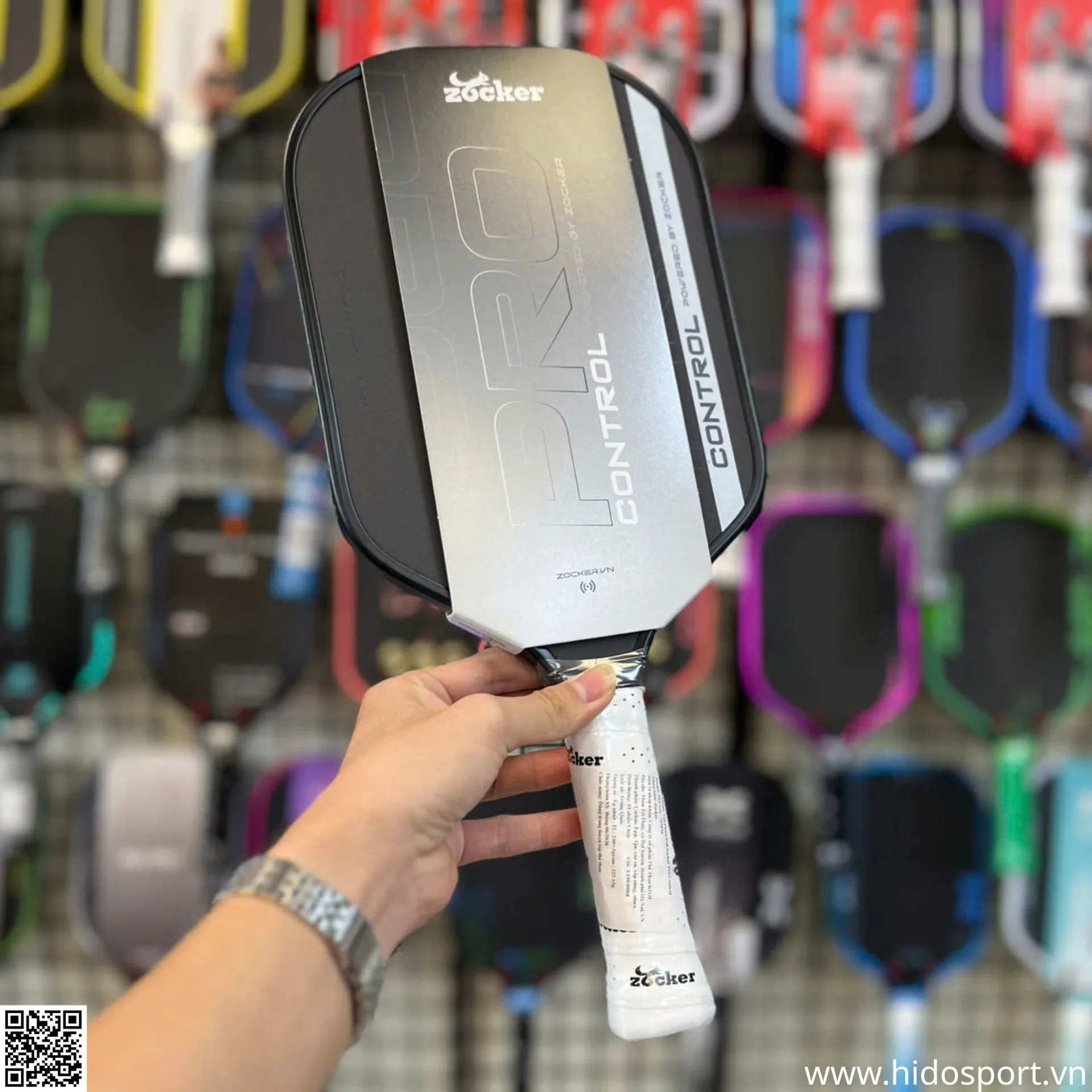 (TITLE)% Vot Pickleball Zocker Pro Control Mau Den Thuc Te