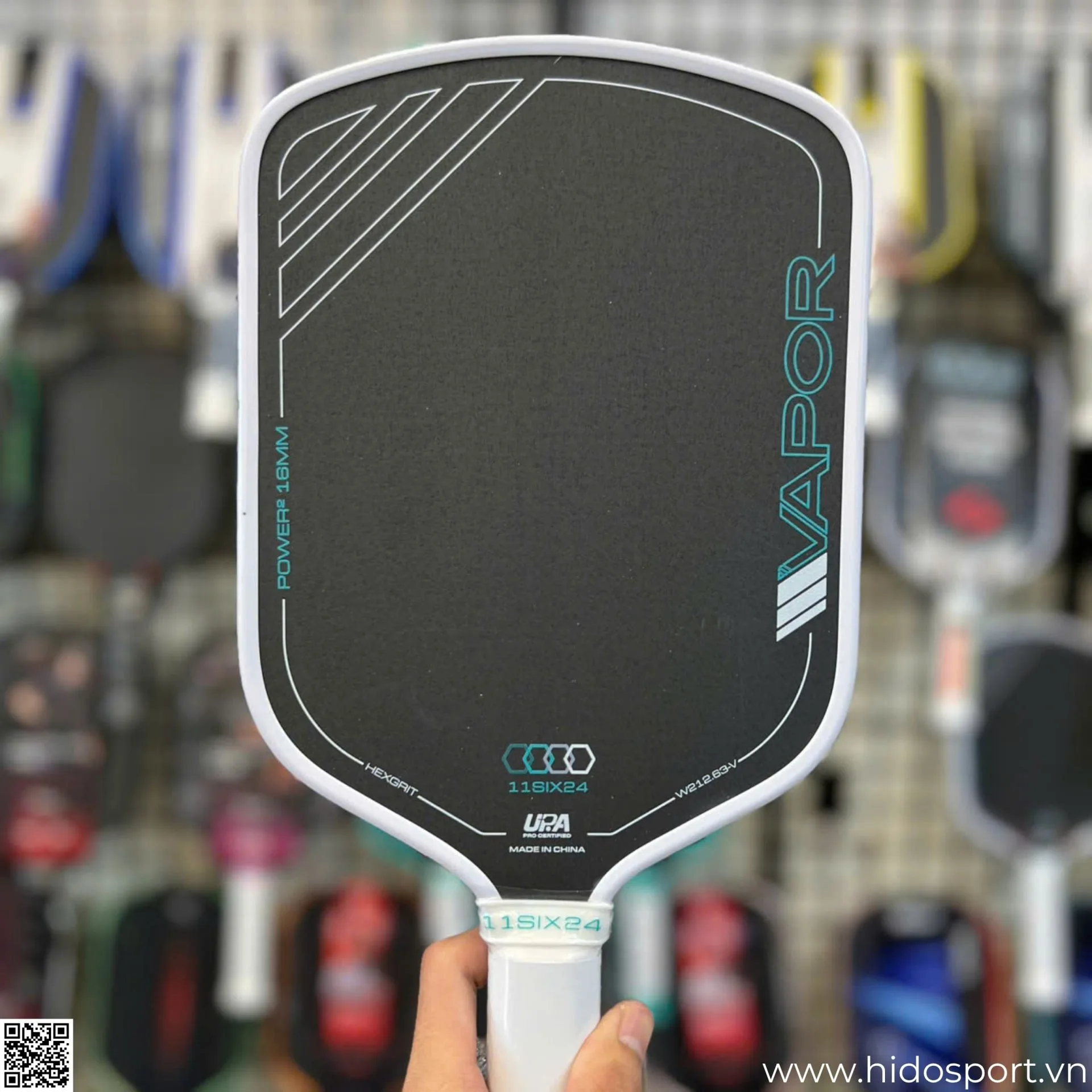 (TITLE)% 11six24 Vapor Power 2 White Mat Vot