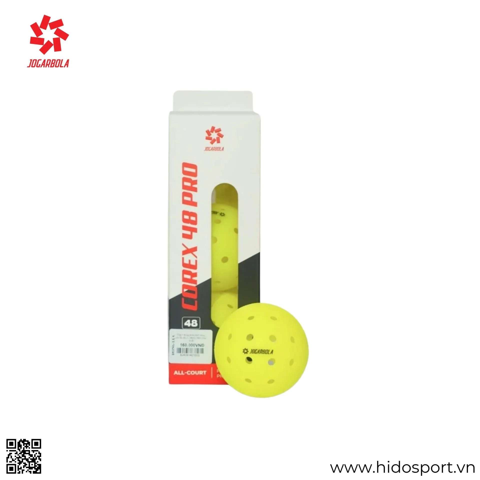 Bong Pickleball Jogarbola Corex 48 Pro 02